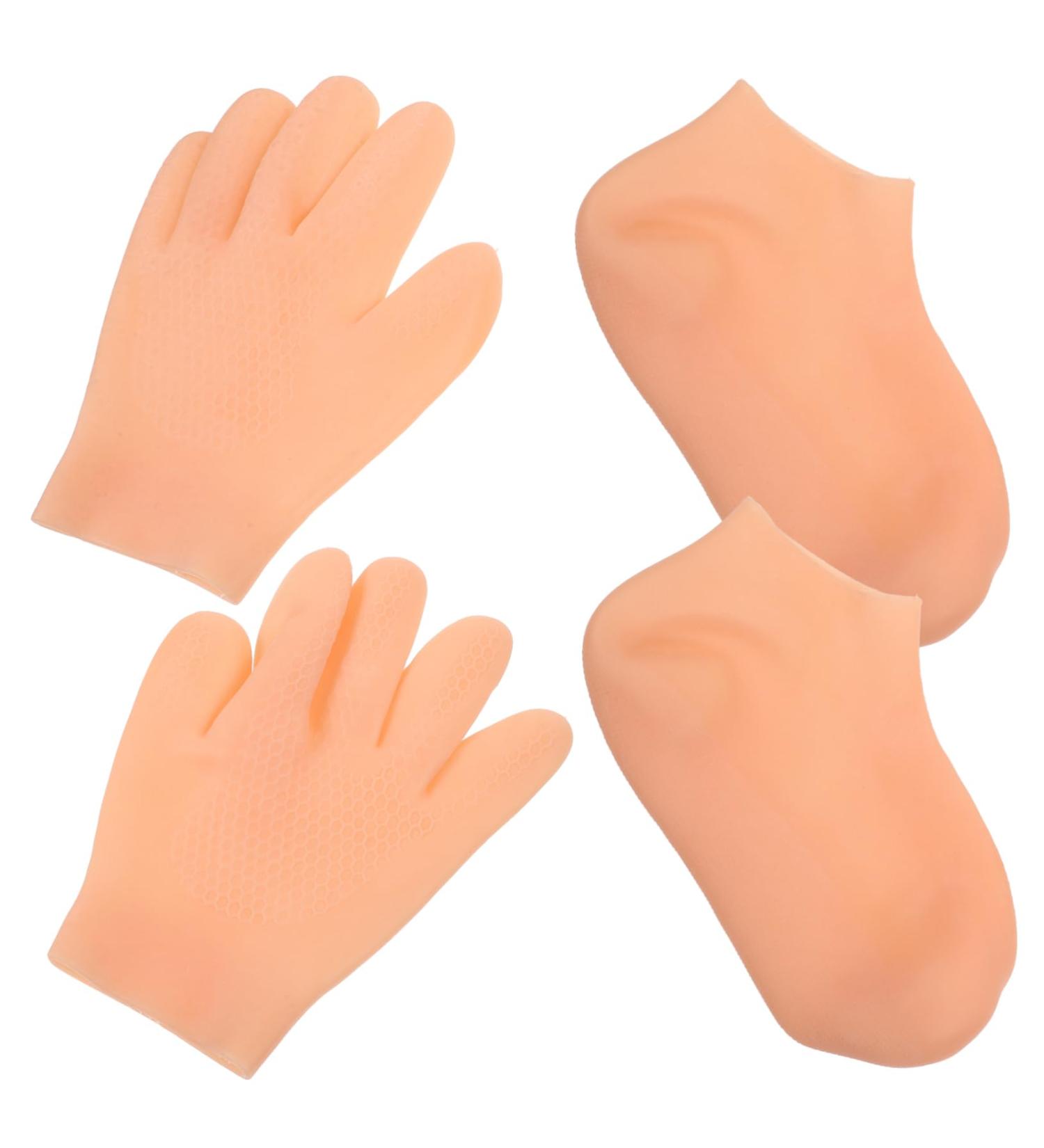 HAPINARY Moisturising Socks 1 Set Sole of Foot moisturizing Gloves for Women Miss moisturizing Skin moisturizing Socks Waterproof Socks Care Female moisturizing Gloves Ladies Socks - Buy Online on SooperMarket.com