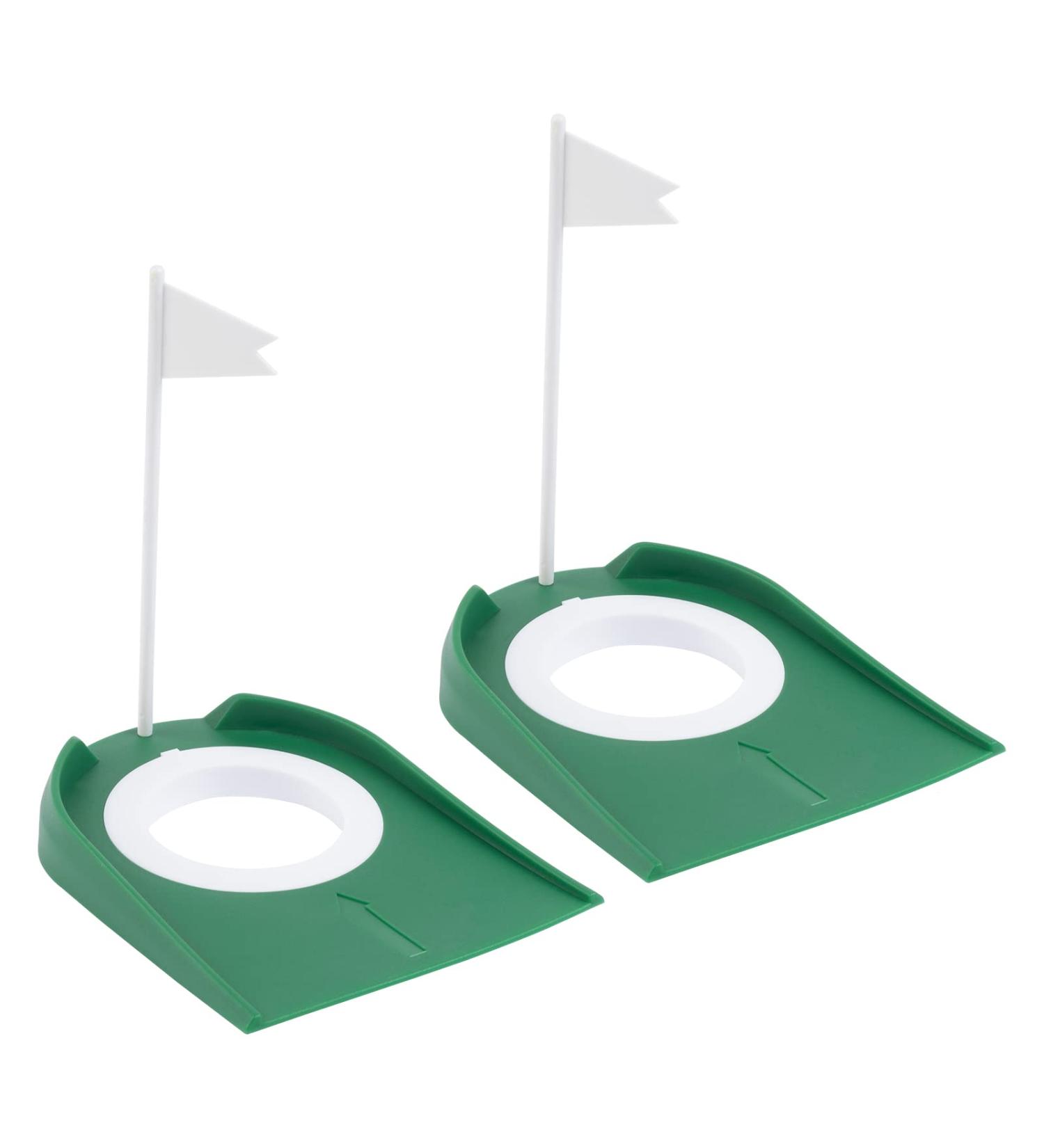 WSERE 2 Pack Golf Putting Cup - Indoor & Outdoor Training Aids for Putting Practice - Regulation Size Putter Hole - Buy Online on SooperMarket.com