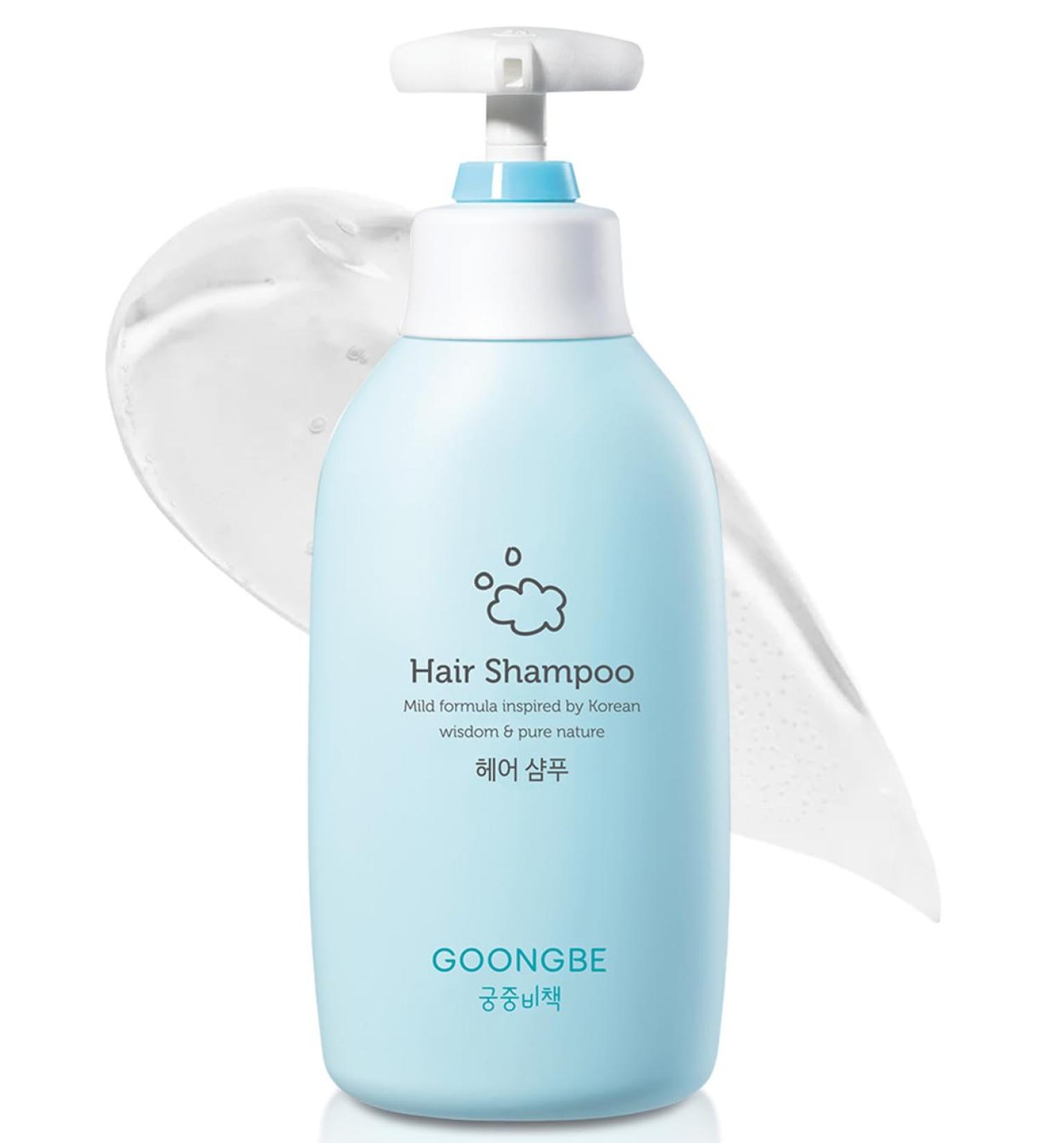 Kids Hair Shampoo - Korean Gentle Formula for Dry & Sensitive Skin - Hypoallergenic Green Tea & Wheat Protein 11.8 fl. oz - Silicone Free Perfect for Kids - Buy Online on SooperMarket.com