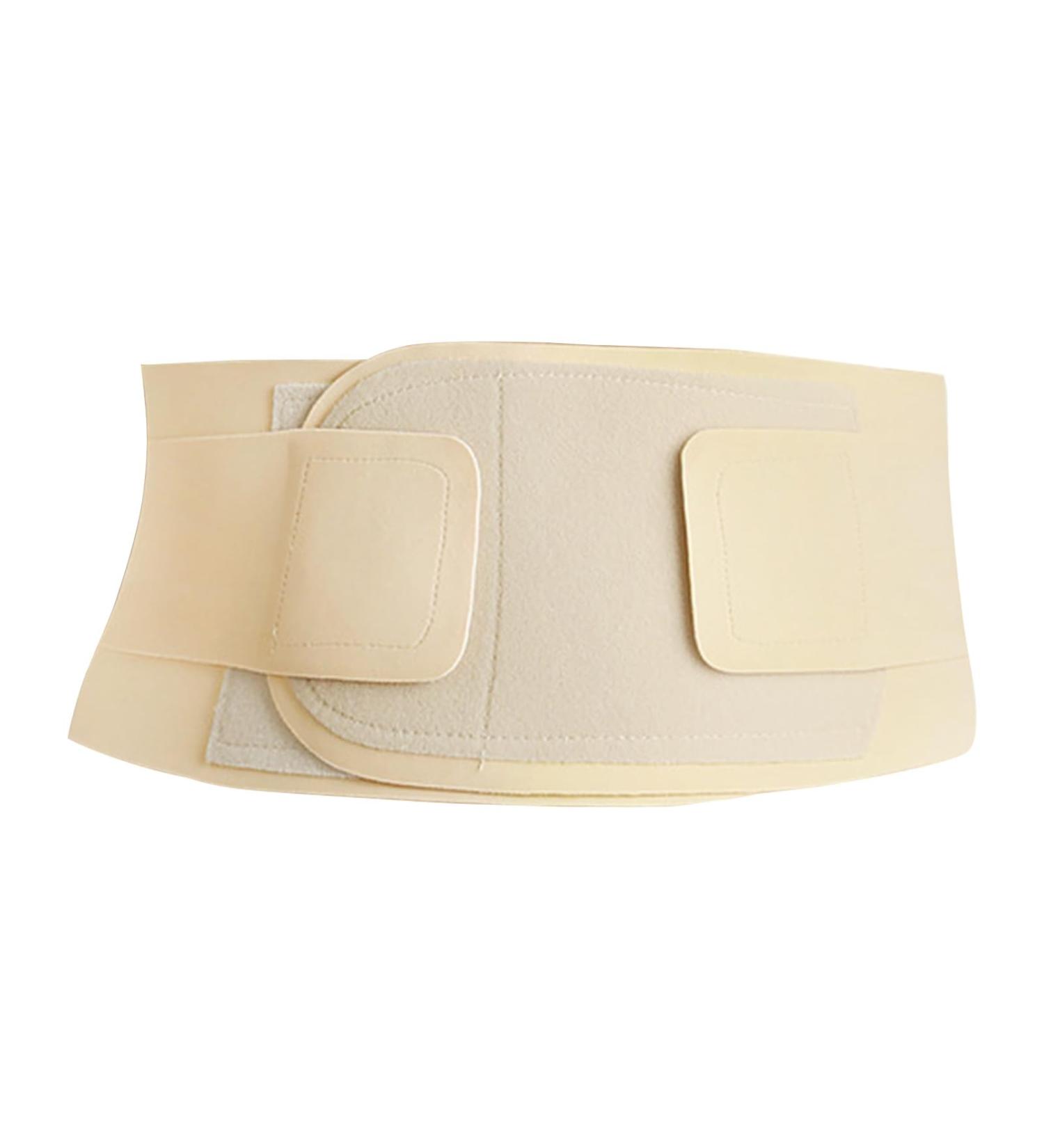 Oueyfer Back Support Ribbon Lumbar Belt | Adjustable Waist Trainer for Men & Women | Ideal Gift for Lower Back Pain Relief - Buy Online on SooperMarket.com