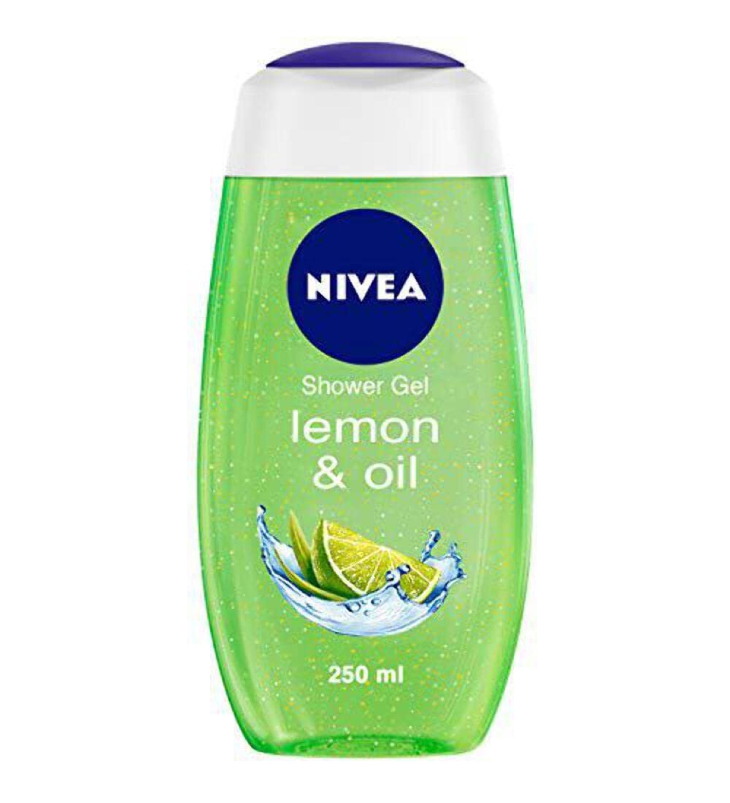 Nivea Lemon and Oil Shower Gel 250ml - Refreshing Bath Care - Buy Online on SooperMarket.com