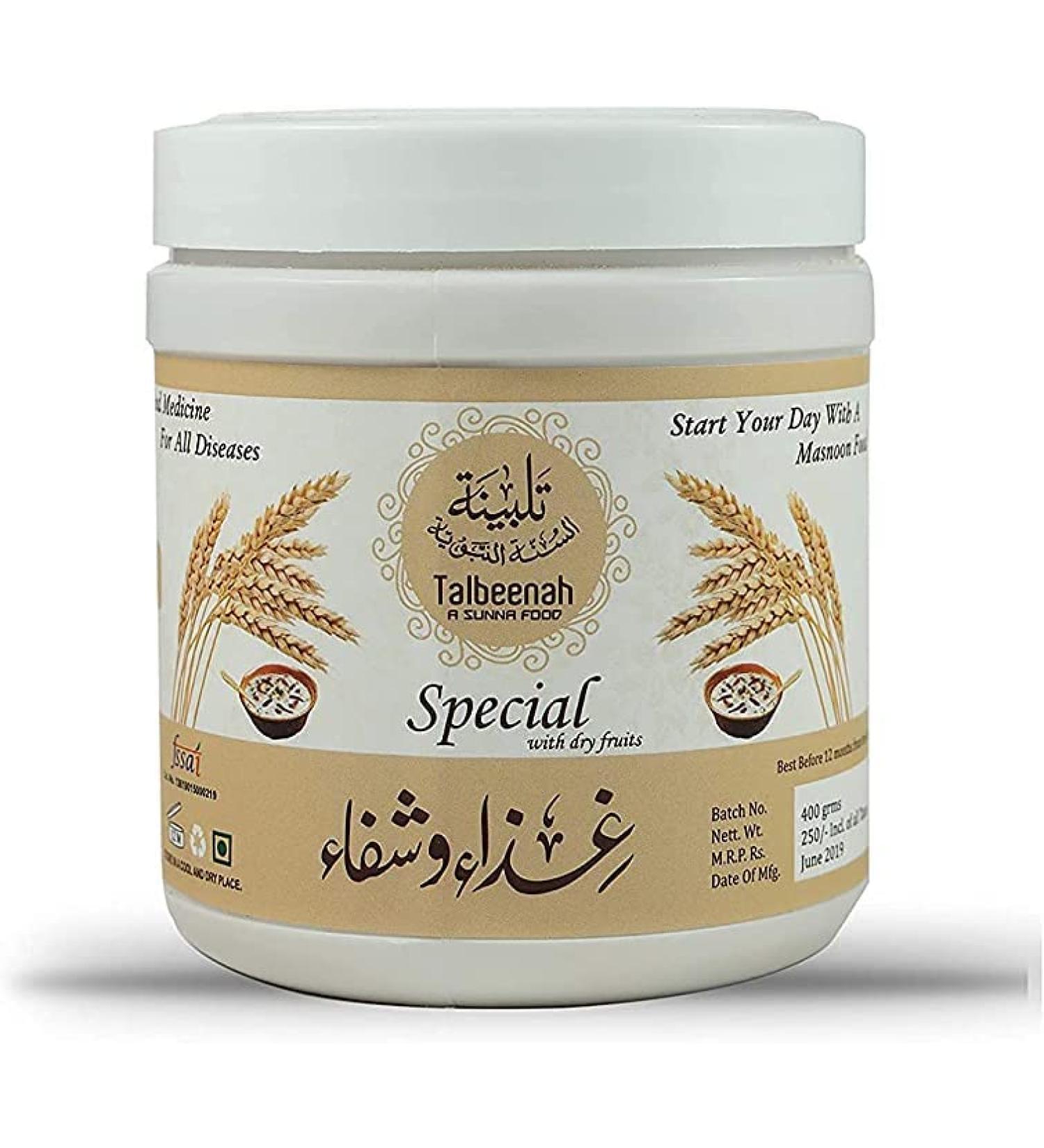 SHN AL MASNOON TALBINA Special with Dry Fruits 350 grms | A Healthy & Sunnah Diet