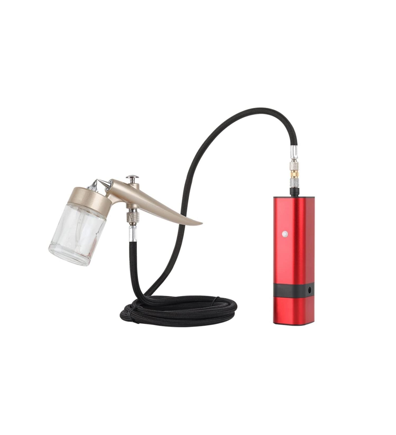 Universal Paint Spraye Designed Cordless Airbrush Kit for Art Paint Makeup Nail Beauty Temporary Tattoos Cake Decoration Model Artist Painting Varnishing Lacquering - Buy Online on SooperMarket.com