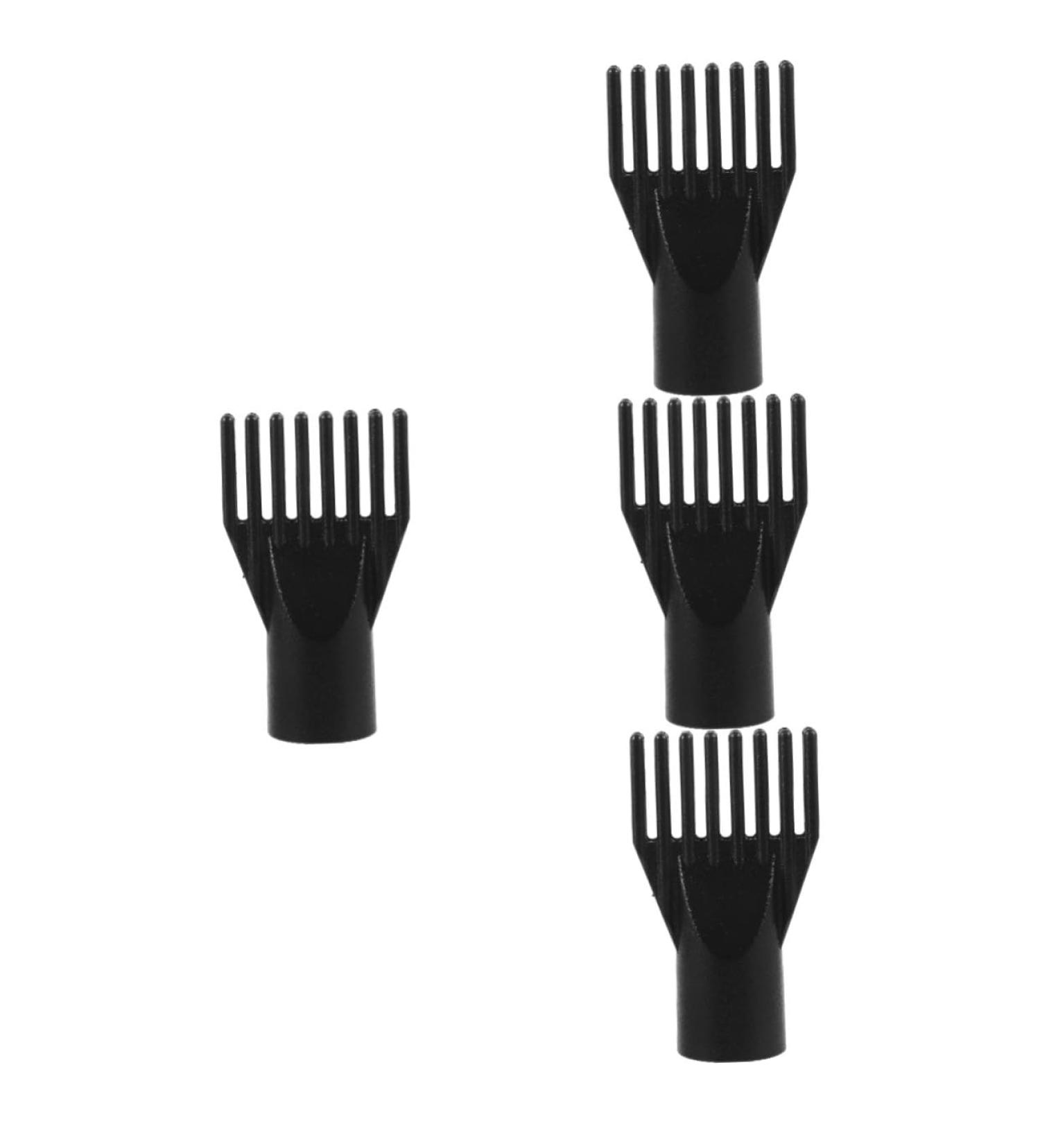 FRCOLOR Pack of 4 Water Blower for Pets Hair Styling Nozzle Hair Dryer Front Nozzle Blower Comb Hair Dryer Attachment for Hair Hair Dryer Attachment Universal Comb Hair Dryer Attachment Dog 12.00X7.00X4.00CMx4pcs Black x 4 pieces - Buy Online on SooperMarket.com