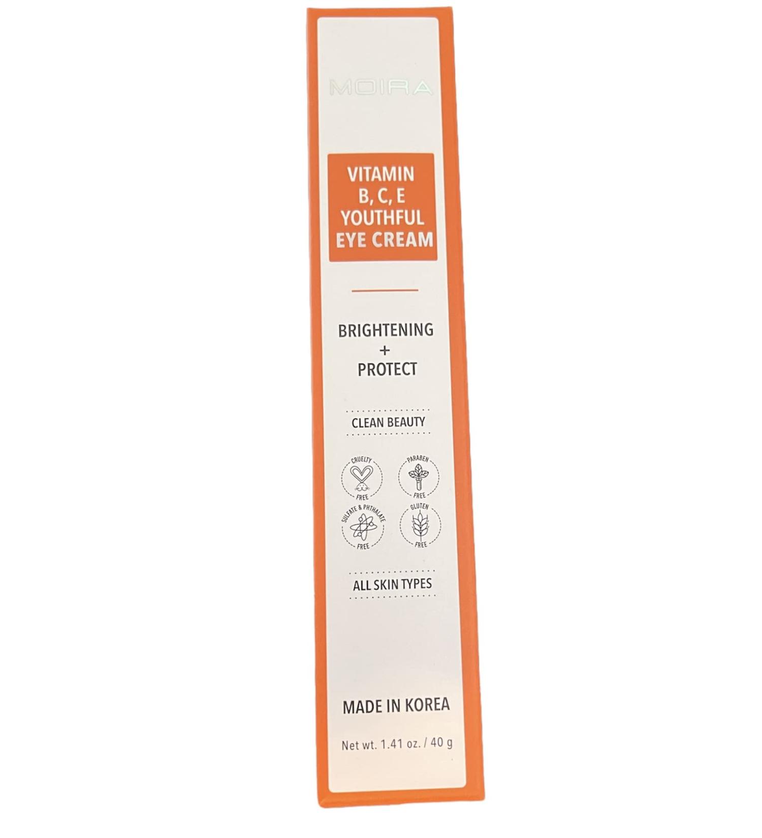 Moira Vitamin B C E Youthful Eye Cream 1.41 oz - Skin Care Treatment - Buy Online on SooperMarket.com