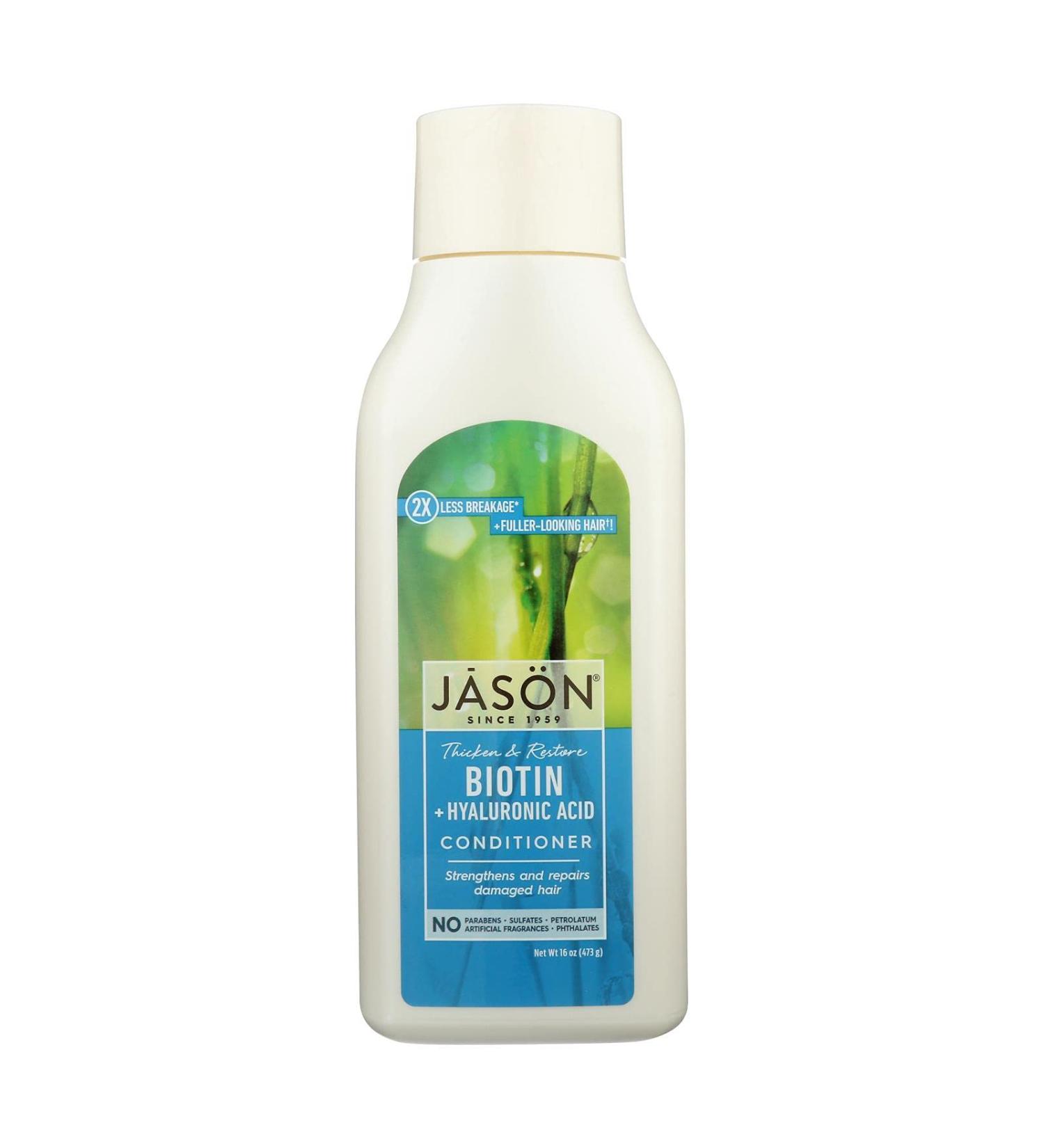 Restorative Biotin Conditioner Jason Natural Cosmetics 16 oz Liquid