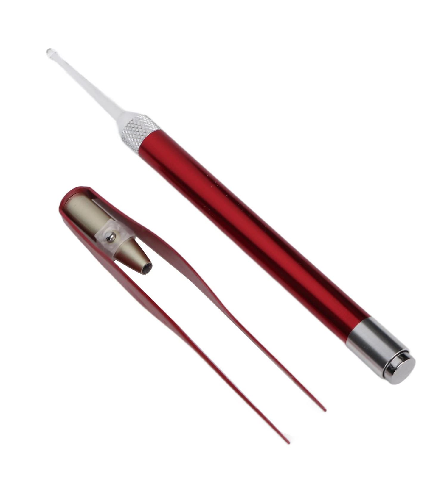 Travel-Friendly Light Ear Wax Removal Spoon Set - 2pcs Lightweight Stainless Steel - Buy Online on SooperMarket.com