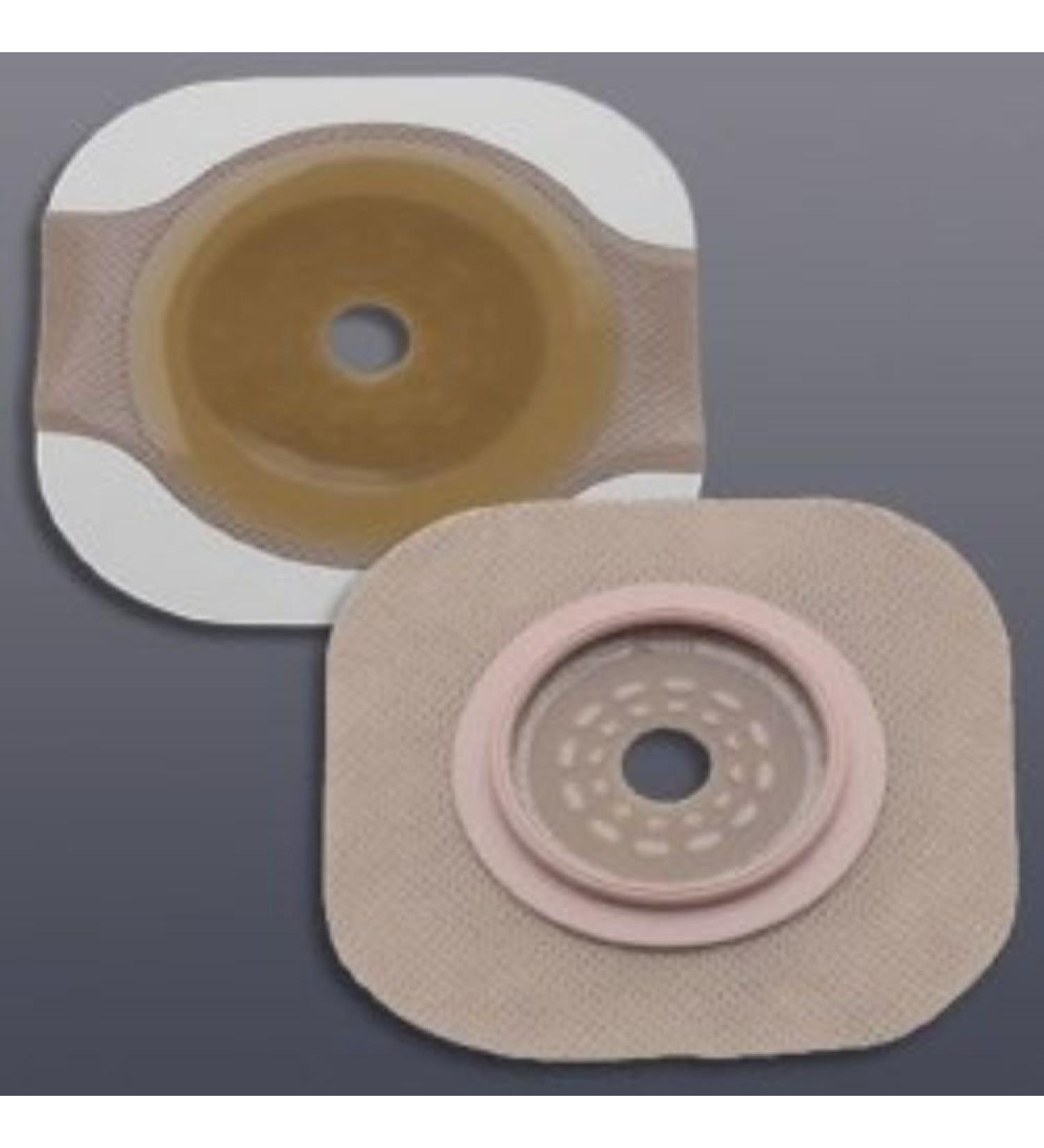 Colostomy Barrier New Image Flextend 2-3/4" Blue Code Hydrocolloid Cut-to-fit, Up to 2-1/4" (#14604, Sold Per Box)