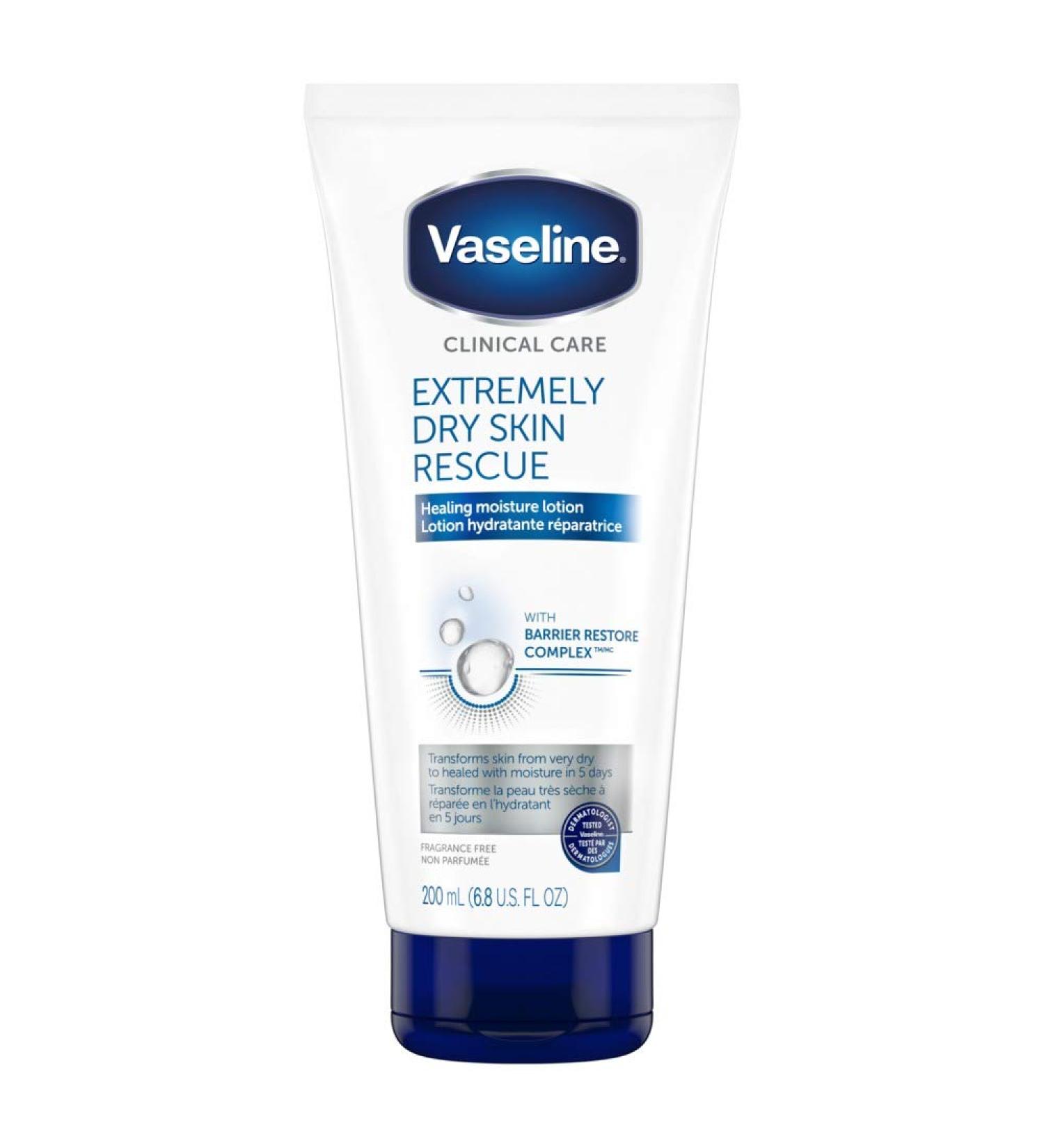 Vaseline Clinical Care Extremely Dry Skin Rescue Hand and Body Lotion 6.8oz - Pack of 1 - Buy Online on SooperMarket.com
