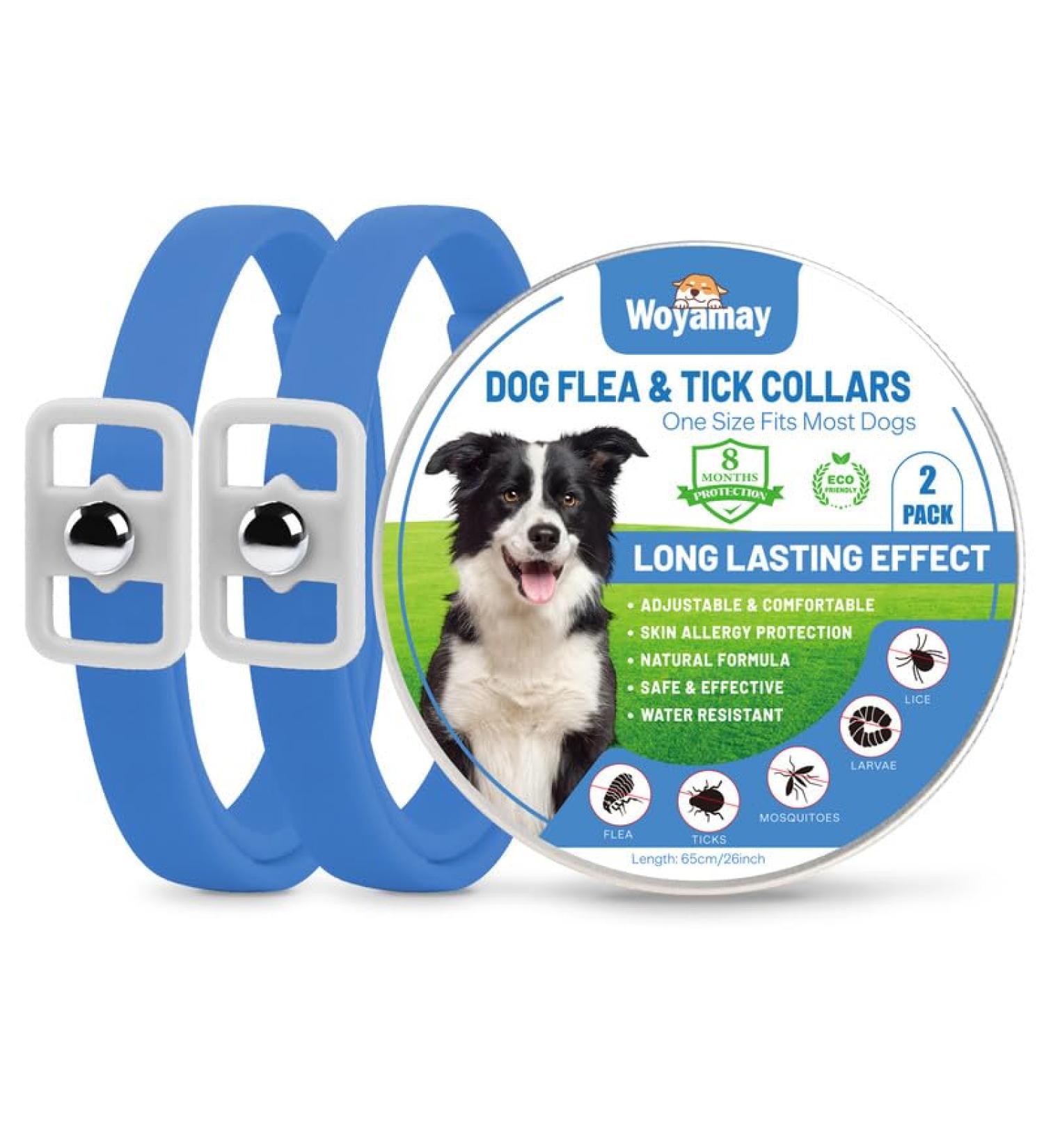 Repellent Collars for Dogs Repellent Collar for Dogs Adjustable Water Resistant repellent Collar Dog Natural Dog repellent Collars for Puppies Small Medium Large Dogs Blue 2pack - Buy Online on SooperMarket.com