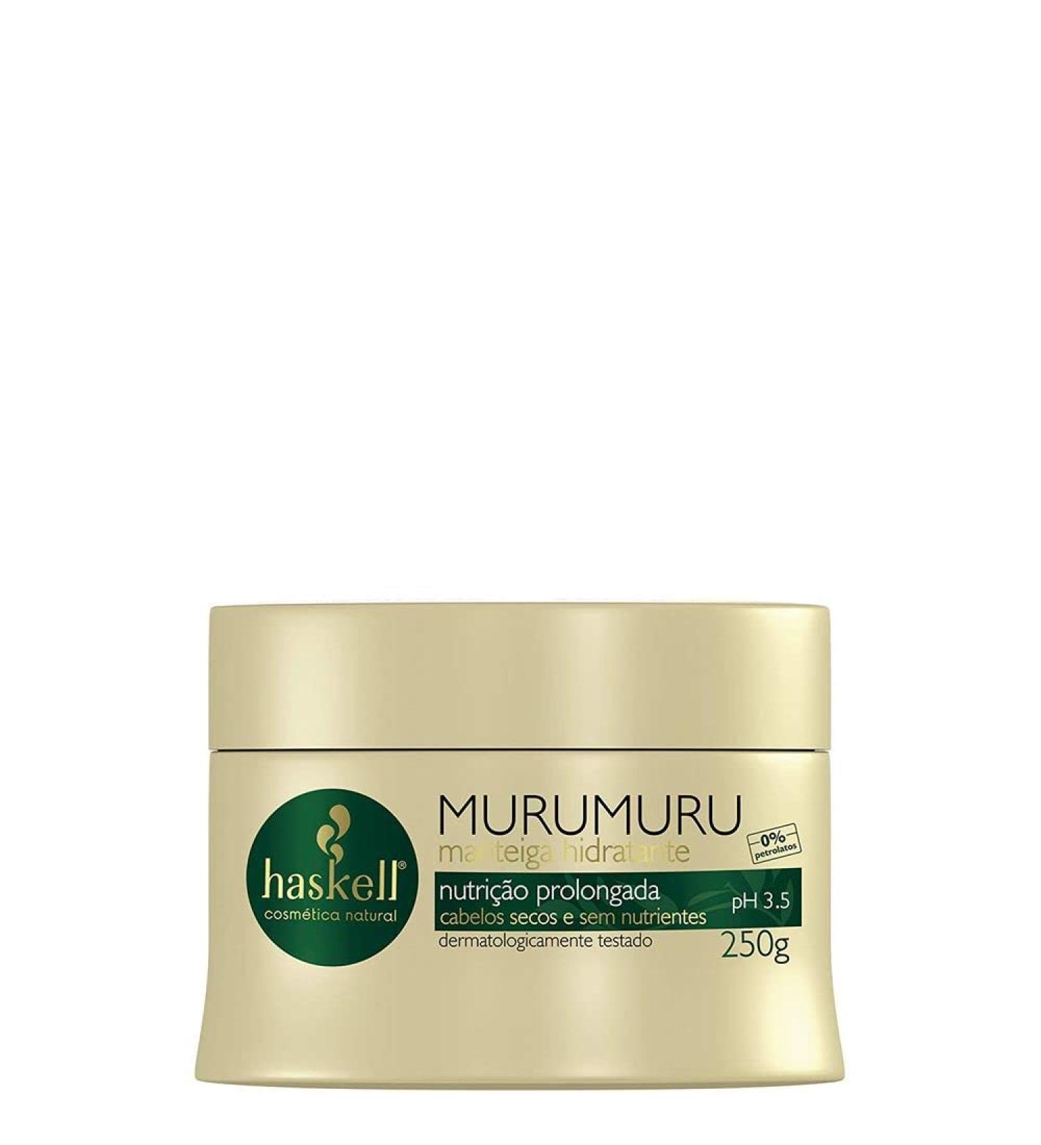 Haskell - Linha Murumuru - Manteiga Hidratante Nutricao Prolongada 250 Gr - (Murumuru Collection - Extended Nutrition Moisturizing Butter Net 8.81 Oz)
