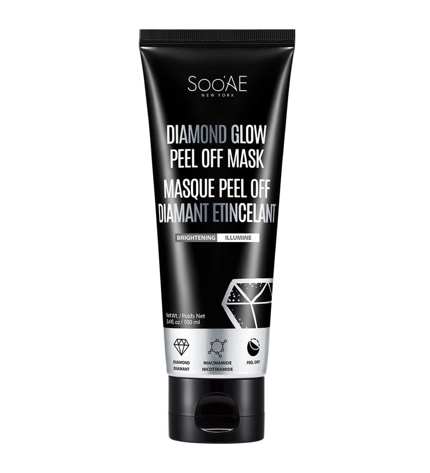 Soo Ae Peel Off Mask Diamond Glow 3 Count Diamond Glow 3 Count (Pack of 1)