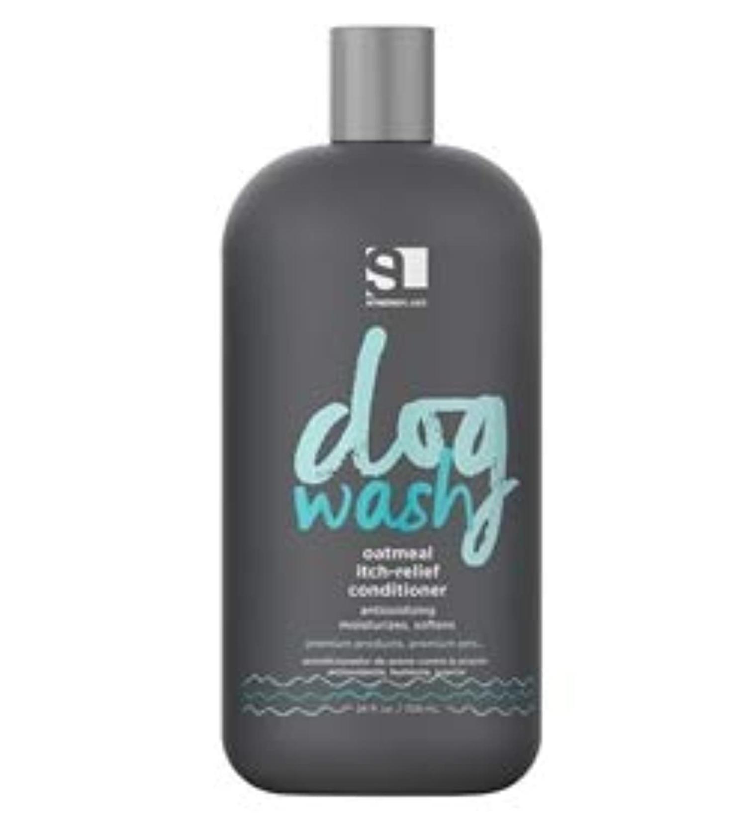 Tomas Weil Dog Wash Oatmeal Itch-Relief Conditioner for Dogs Moisturizing Dog Conditioner Detangles & Soothes Dogs Dry Itchy Skin Heals Skin & Softens Coat Blue (FG06945)