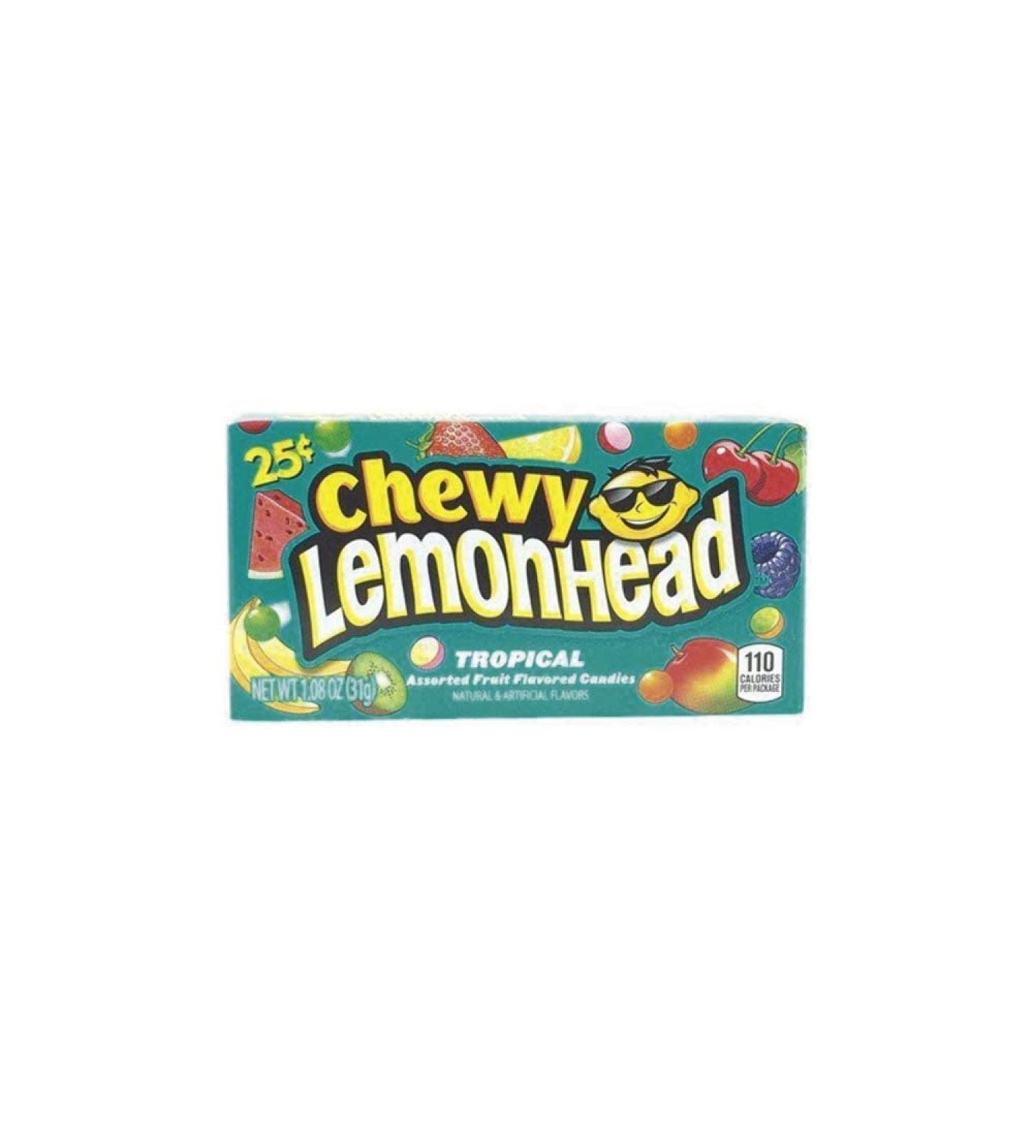 Lemonhead Tropical Chewy s & Friends (1 Box Of 24) Delicious Tasty And Twisty Treat Gift Hamper - Buy Online on SooperMarket.com