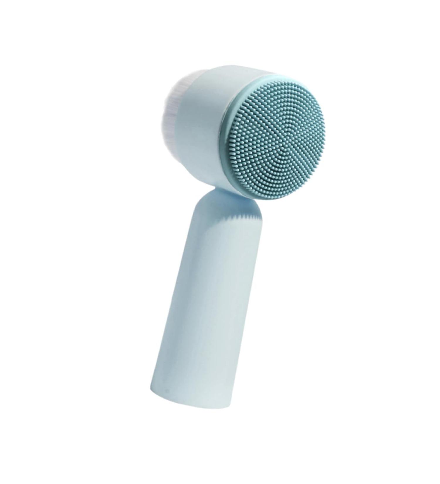 minkissy Cleanser Cleansing Brush face Pore Cleanser Brush for deep Cleaning face Cleaning face Cleanser Facial Brush Handheld Brush Bristles Bristle Brush Brush Blue 5.5X12.5cm - Buy Online on SooperMarket.com