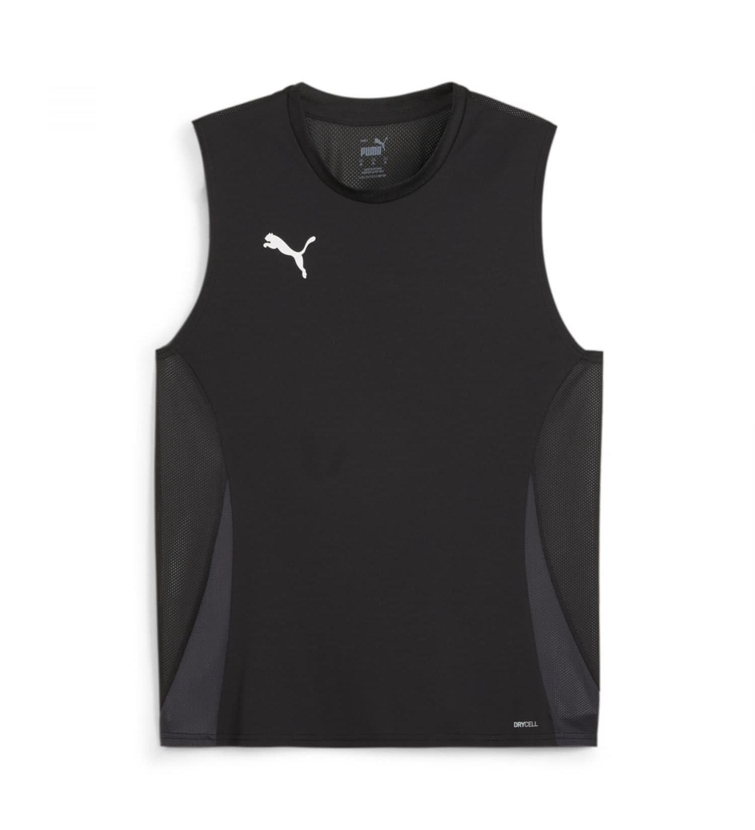 PUMA Unisex Teamgoal Sleeveless Jersey Football Jersey XL Puma Black-puma White-flat Dark Grey