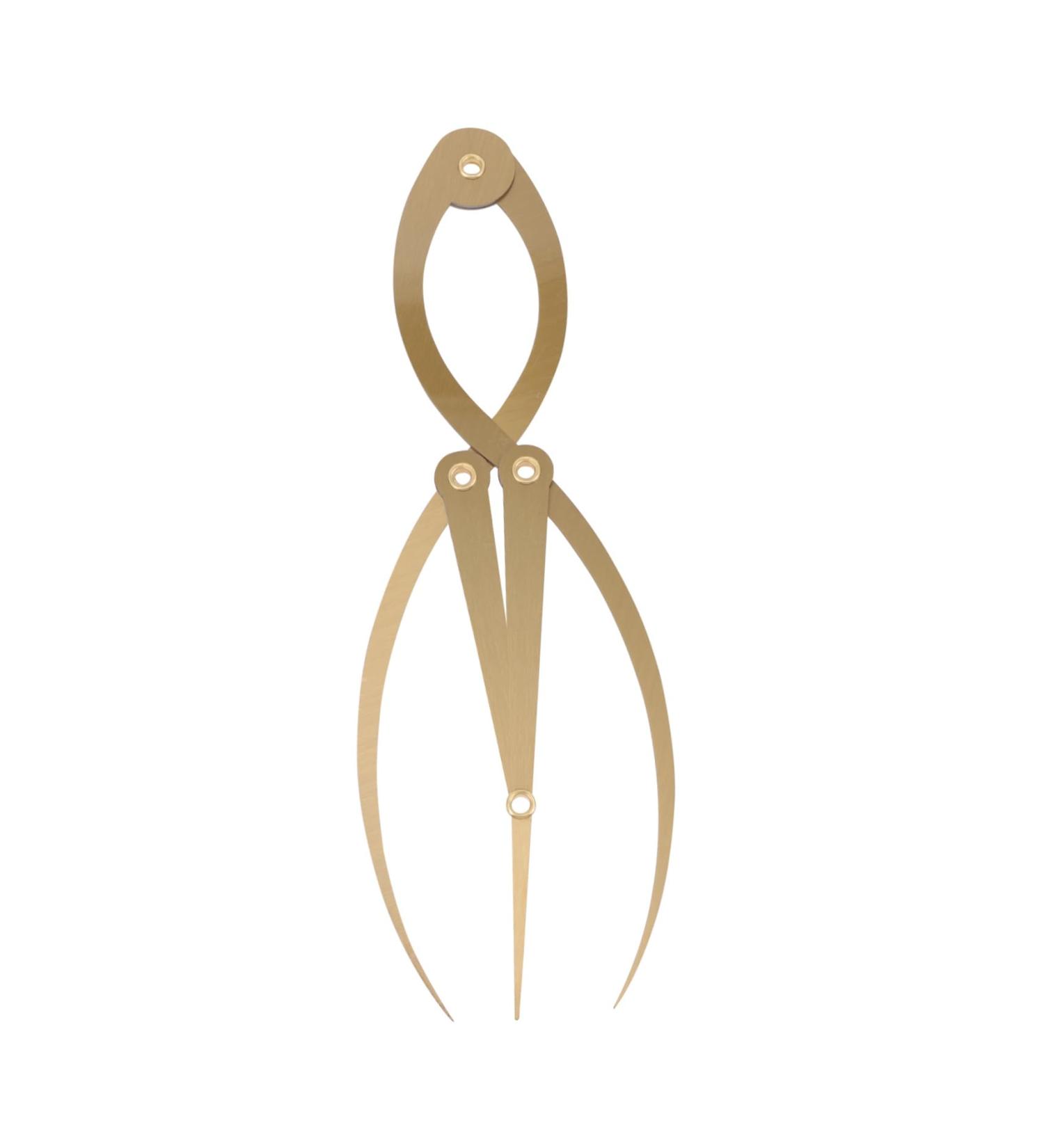 Hemoton 1pc Eyebrow Positioning Ruler Brow Mapping with Ruler Eyebrow Ruler Printable Appliance Gold Alloy 16.5x5.4cm Golden - Buy Online on SooperMarket.com