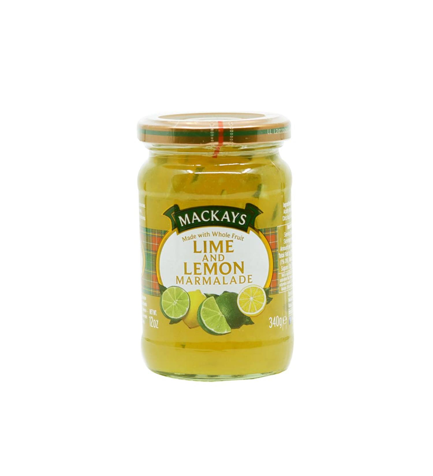 Mackays Lime & Lemon Marmalade 12 Oz - Tangy Citrus Jam for Breakfasts - Buy Online on SooperMarket.com