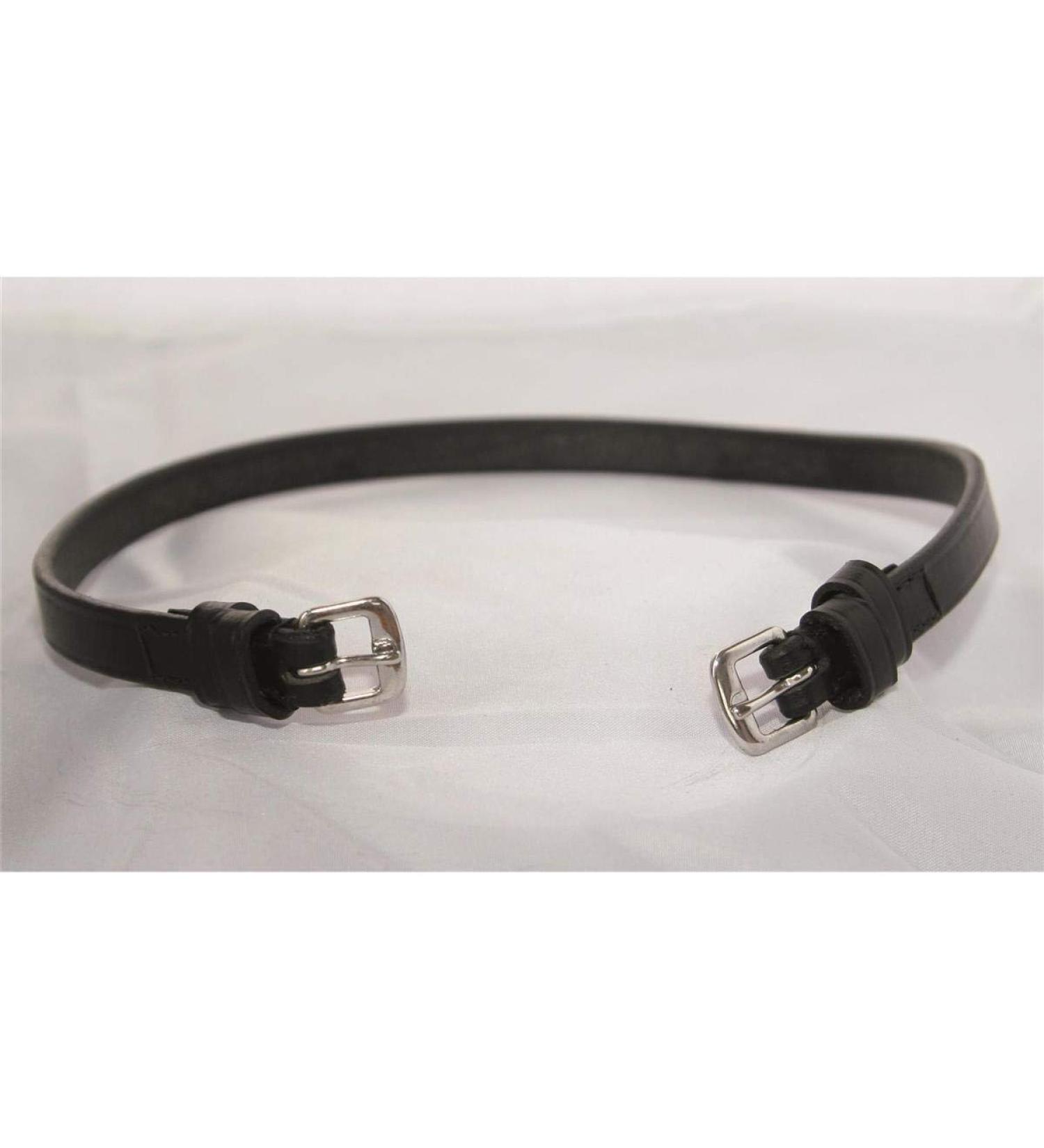Hans Melzer throatlatch black/silver warmblood