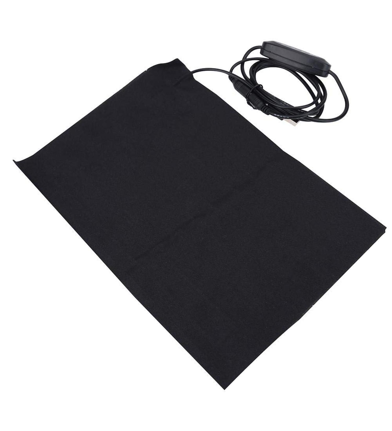 Portable 5V USB Heated Lumbar Belt | 3 Temperature Levels | Foldable Heating Pad for Back Stomach & Waist - Buy Online on SooperMarket.com