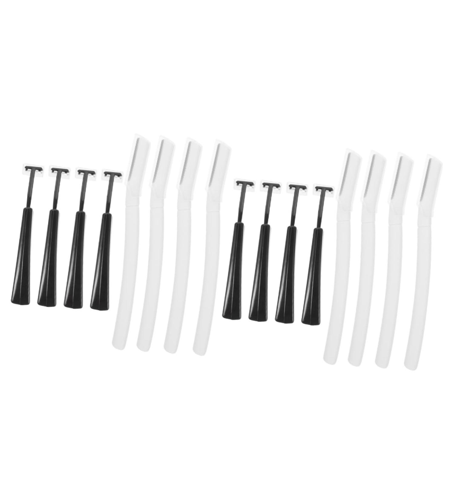 Balacoo 8 Sets Portable Eyebrow Trimmer & Brow Razors - Stainless Steel Beauty Tools for Women & Men Grooming - Buy Online on SooperMarket.com