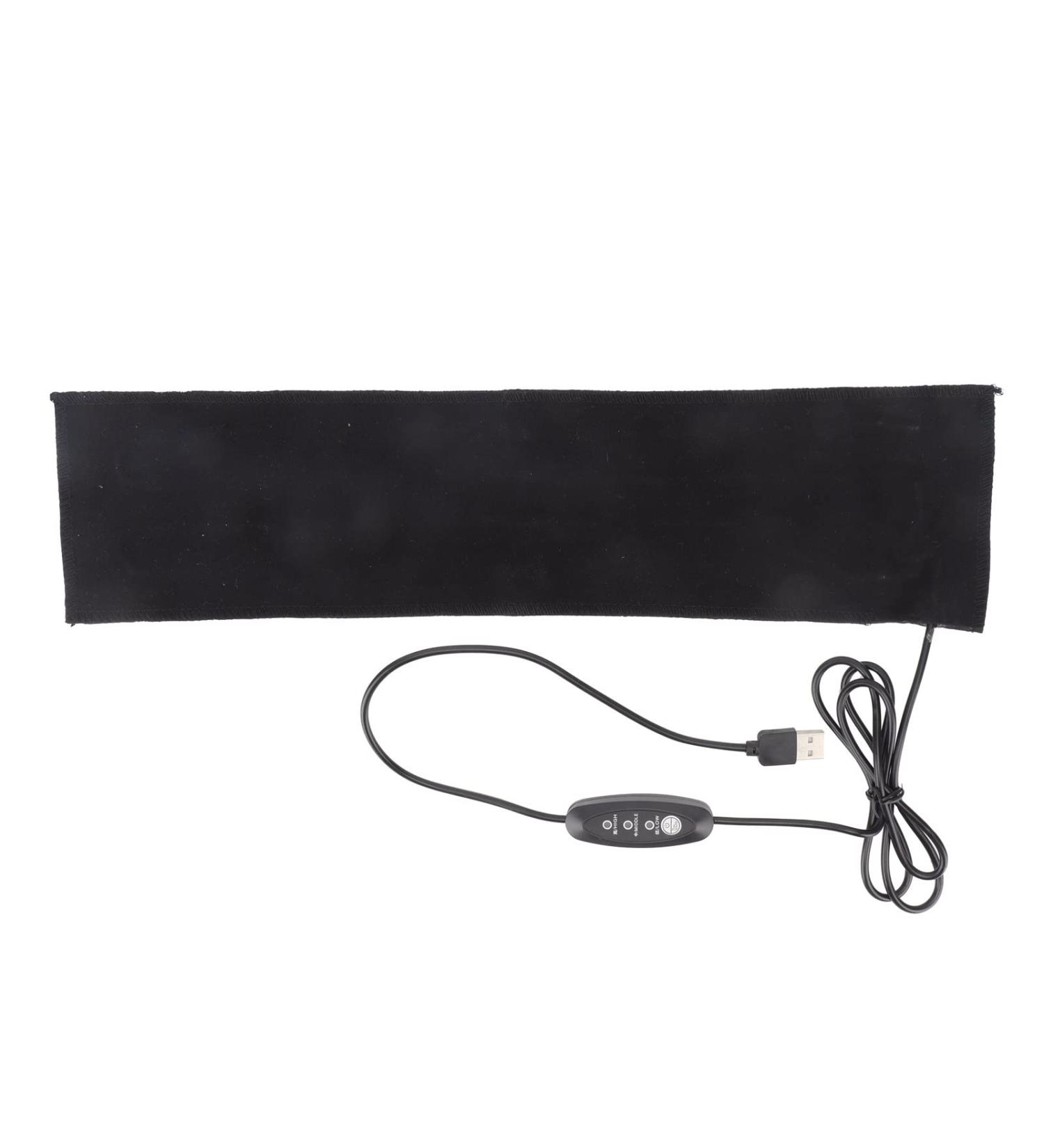 USB Heating Pillows - Foldable Carbon Fiber Travel Pillow for Shoulder & Pain Relief | 3 Temperature Settings | DC 5V Heating Film - Buy Online on SooperMarket.com