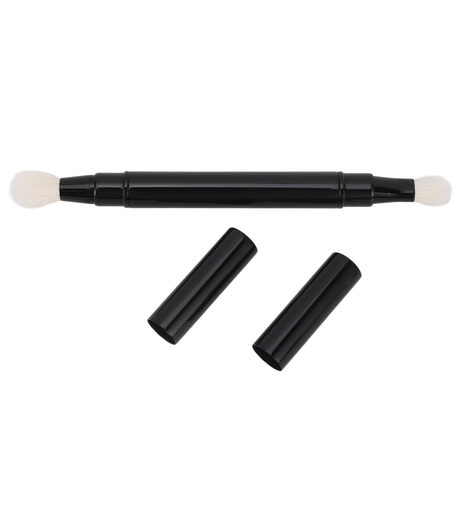 Retractable Double Ended Eye Makeup Brush Eyeshadow Applicator Brush Portable Lip Brush Concealer Brush for Blending Defining Smudging Shading. - Buy Online on SooperMarket.com