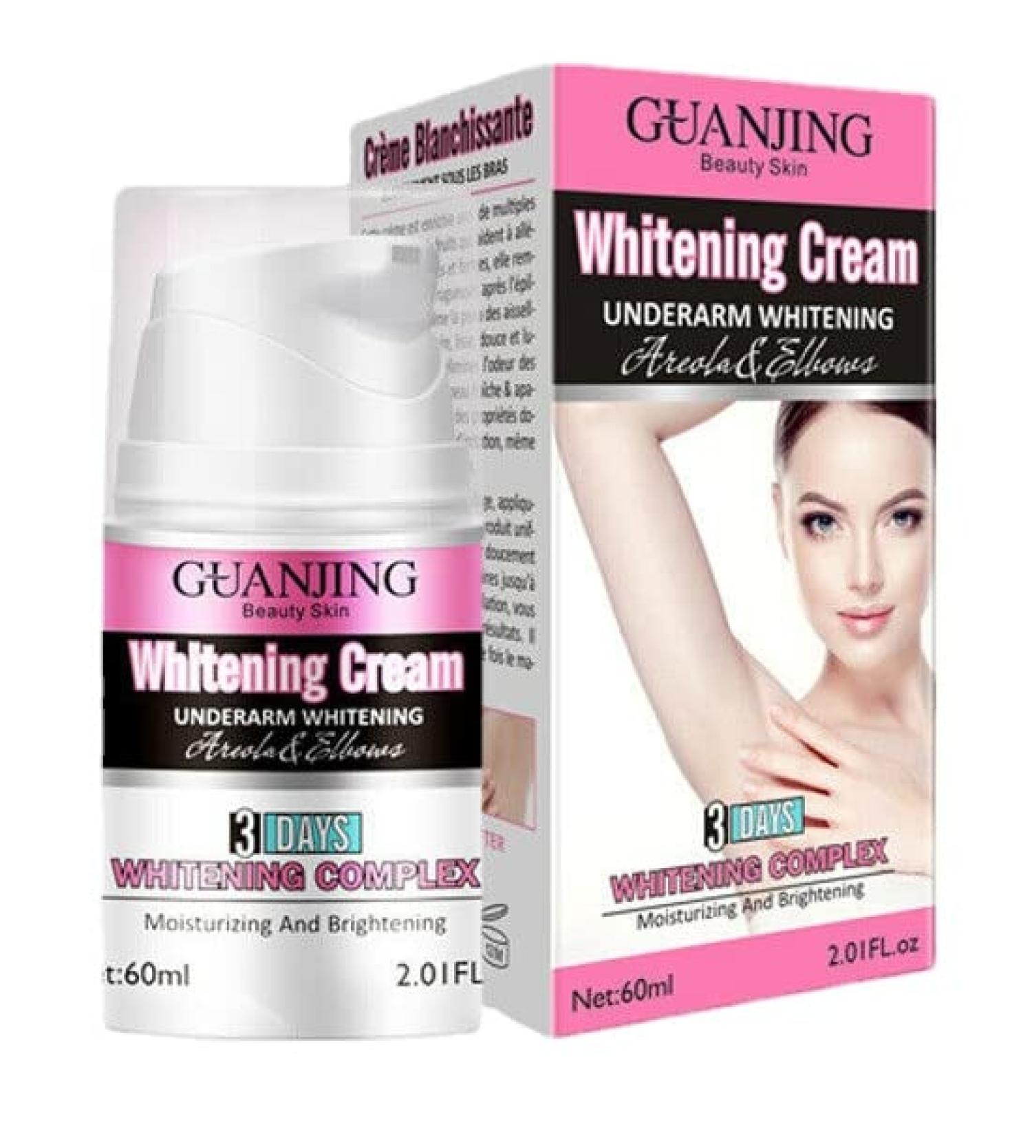 60ml Dark Skin Permanent Whitening Cream Full Body Bleaching Lightening Brightening - Buy Online on SooperMarket.com