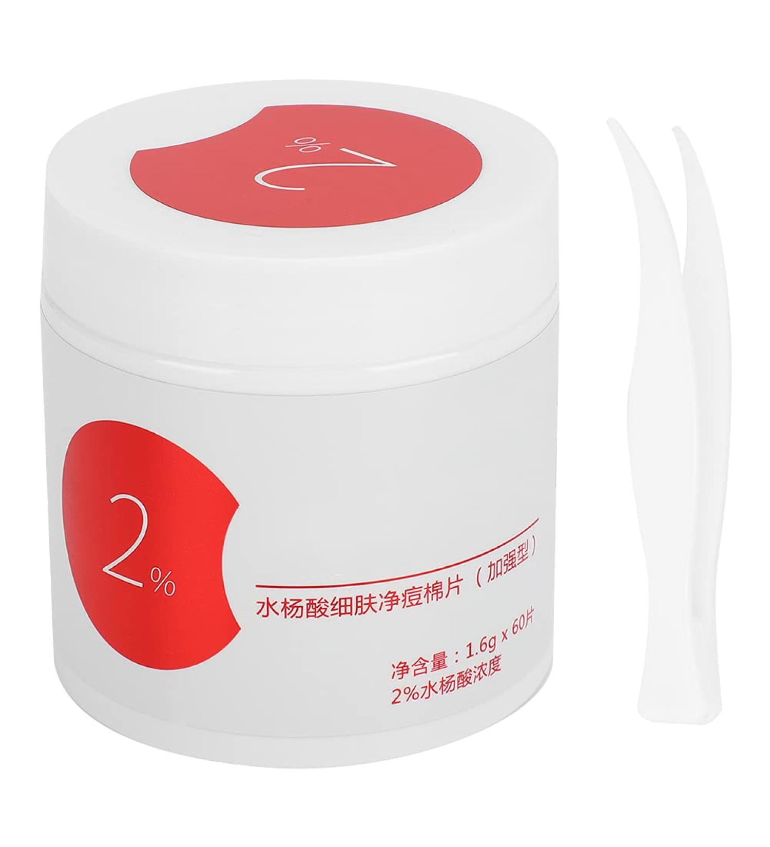 Salicylic Acid Acne Removal Cotton Pads for Deep Cleansing and Blackhead Removal - Buy Online on SooperMarket.com