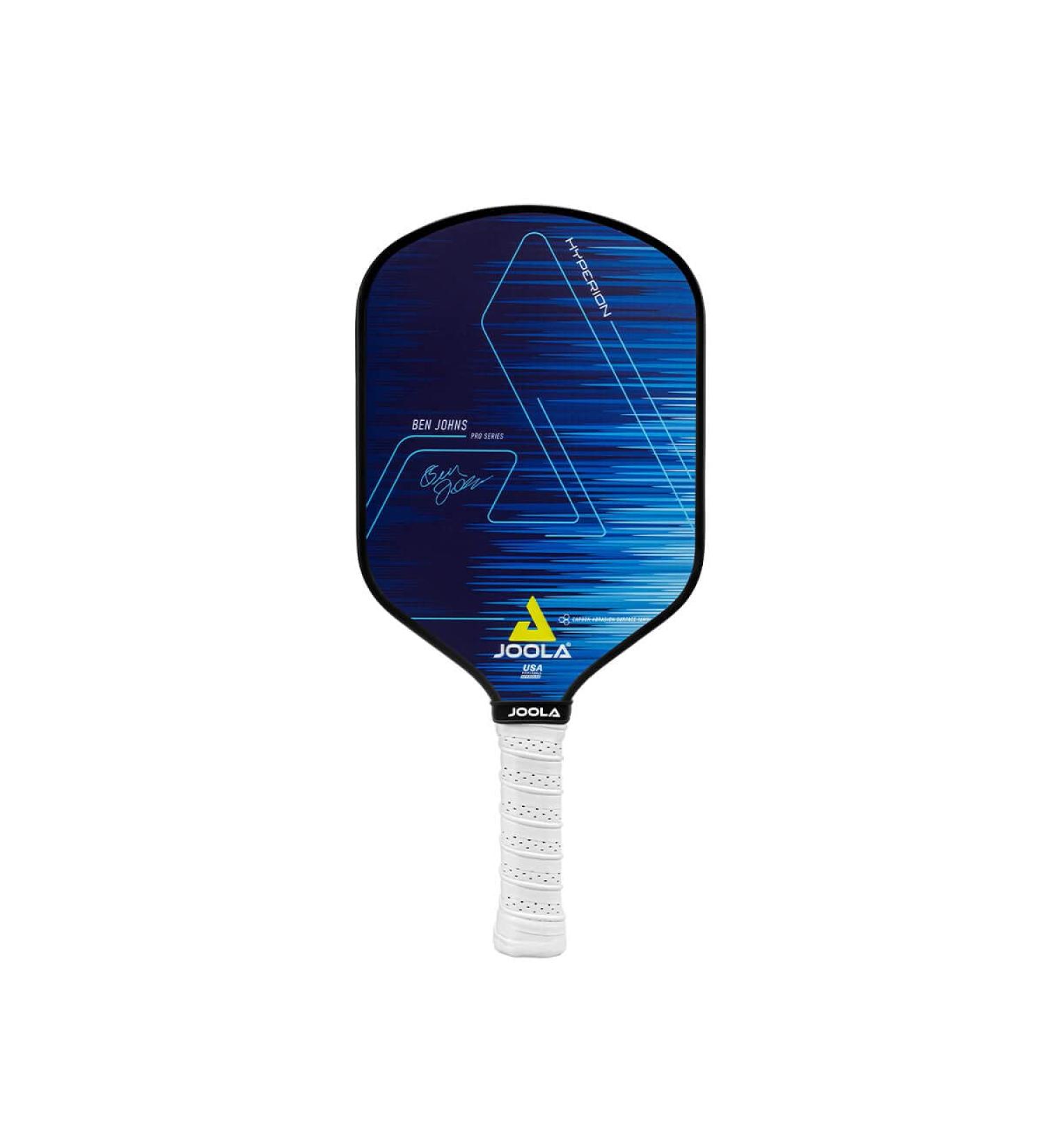 JOOLA Ben Johns Hyperion Pickleball Paddle - Carbon Surface | High Grit & Spin | Elongated Handle | USAPA Approved 2022 | Includes Paddle Cover - Buy Online on SooperMarket.com