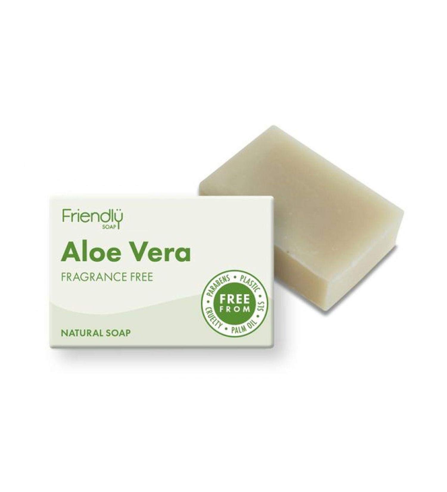 Natural Handmade Aloe Vera Soap by Friendly Soap