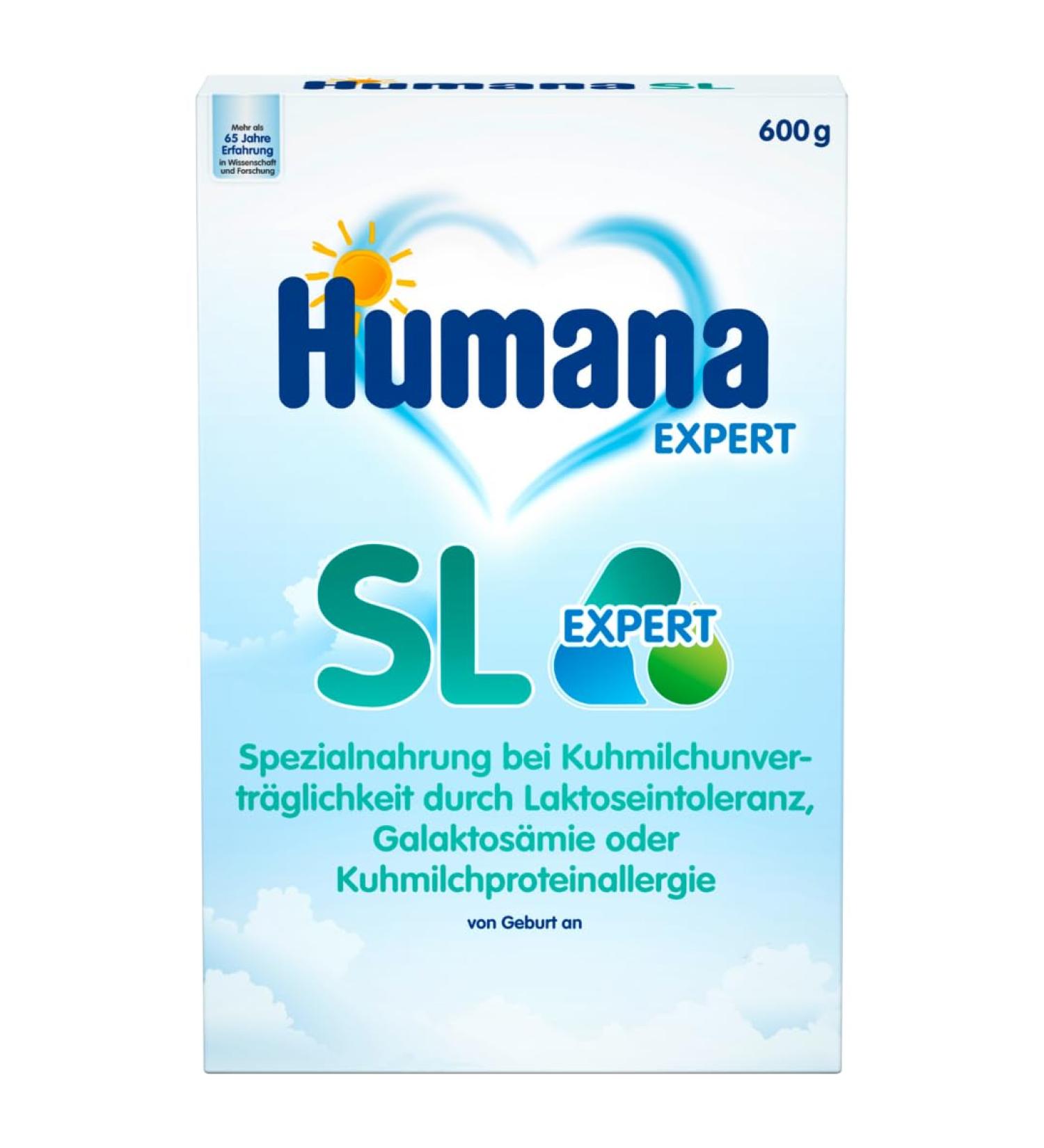 Humana SL Expert - Special Formula for Cow s Milk Intolerance & Allergies | Lactose & Galactosemia | 600g - Infant & Toddler Nutrition - Buy Online on SooperMarket.com