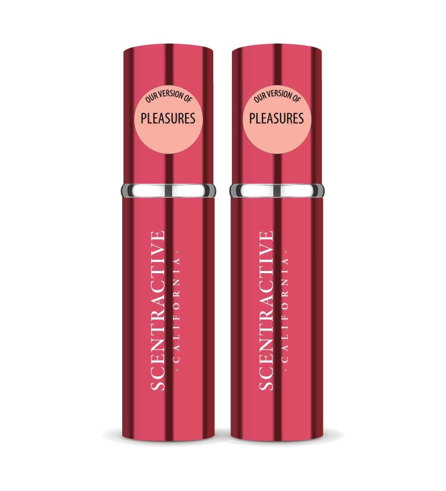 CA Perfume Impression of Estee L. Pleasures For Women Replica Version Fragrance Dupes Concentrated Long Lasting Eau de Parfum Spray Refillable Atomizer Bottle 0.17 Fl Oz/5ml-X2 ESTEE L. PLEASURES IMPRESSION 0.34 Fl Oz (Pack of 1) - Buy Online on SooperMarket.com