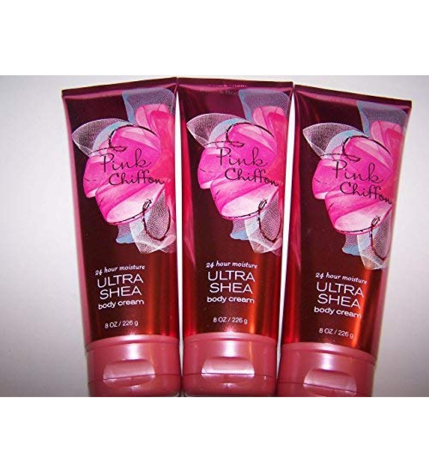 Pink Chiffon Triple Moisture Body Cream Lot of 3