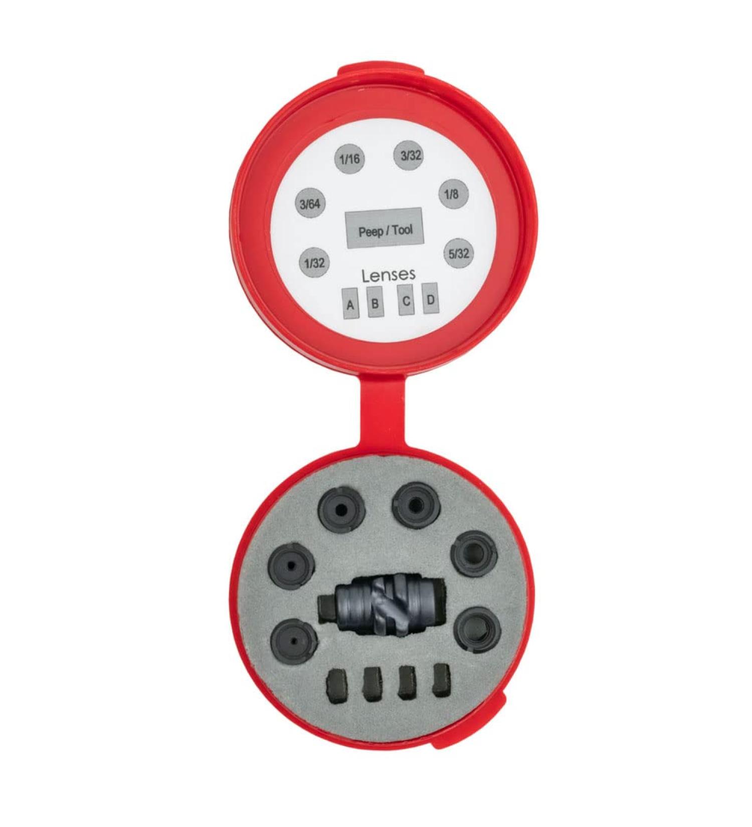 HAMSKEA ARCHERY SOLUTIONS Insight Peep System - Peep Kits with Clarifying Lens and Aperture Sets - Standard and Deluxe Options Available - Buy Online on SooperMarket.com
