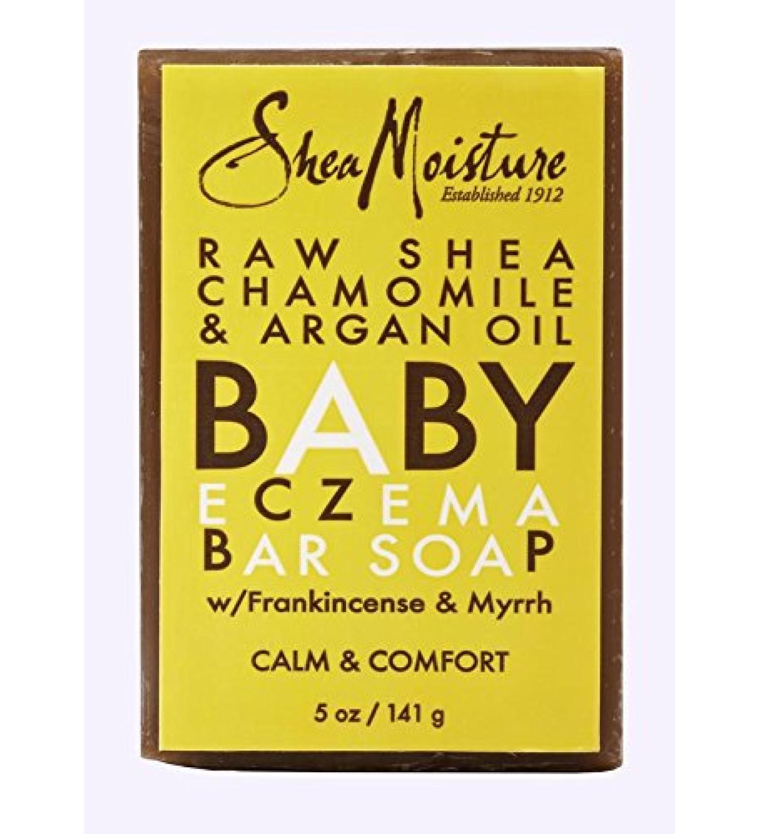 SheaMoisture Baby Eczema Bar Soap - Raw Shea, Chamomile & Argan Oil (5 oz) - Buy Online on SooperMarket.com