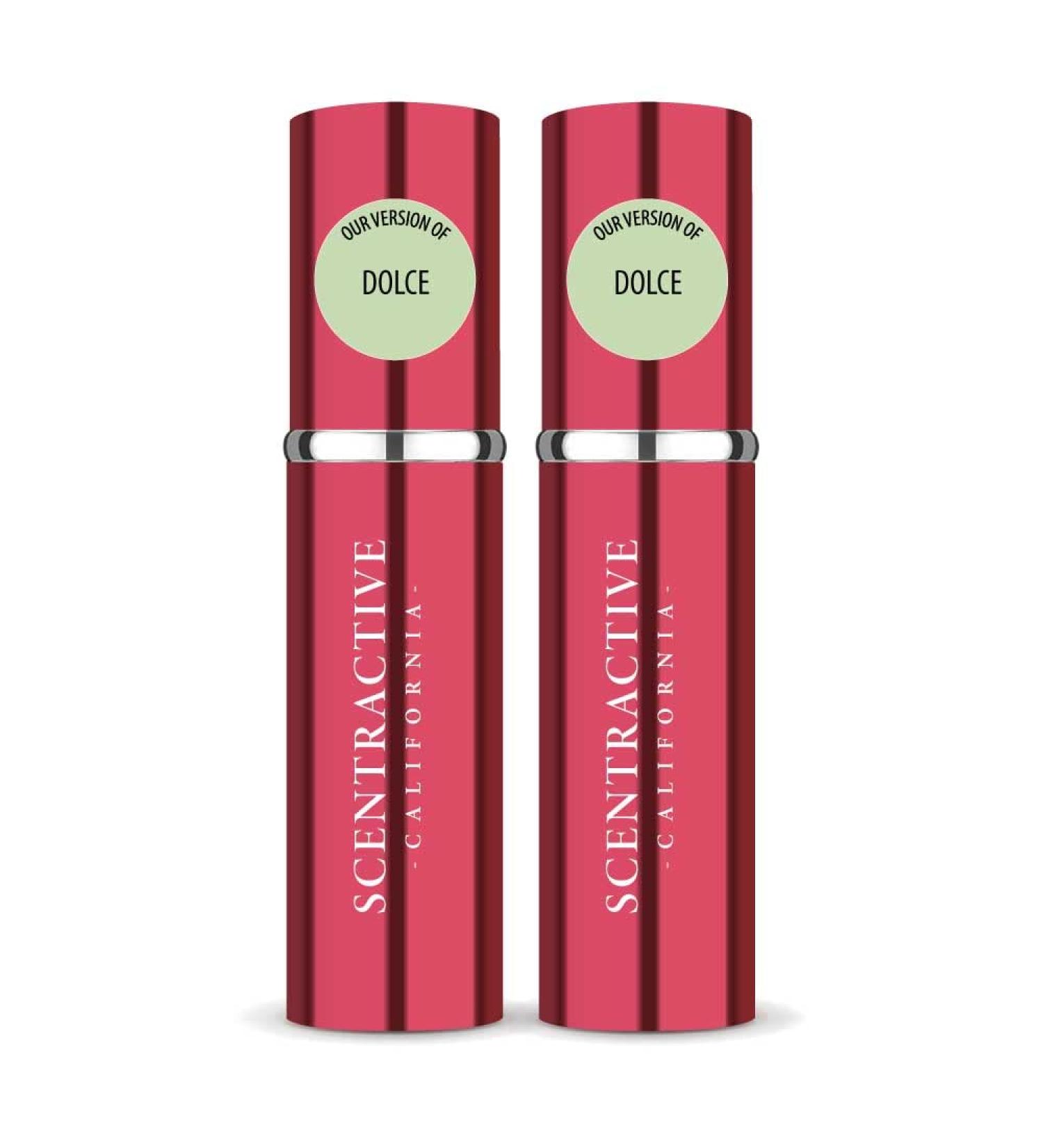 CA Perfume Impression of Dolce & Gab Dolce For Women Replica Version Fragrance Dupes Concentrated Long Lasting Eau de Parfum Spray Refillable Atomizer Bottle 0.17 Fl Oz/5ml-X2 DOLCE & GAB DOLCE IMPRESSION 0.34 Fl Oz (Pack of 1) - Buy Online on SooperMarket.com