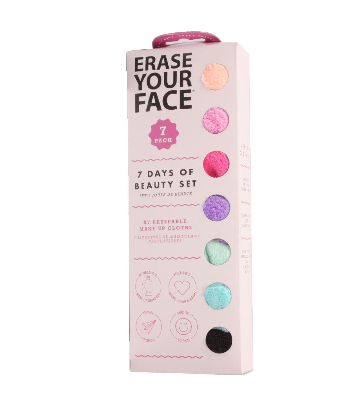 Erase Your Face Brights Set | Make-Up Removing Cloths | [Brand Name] - Buy Online on SooperMarket.com