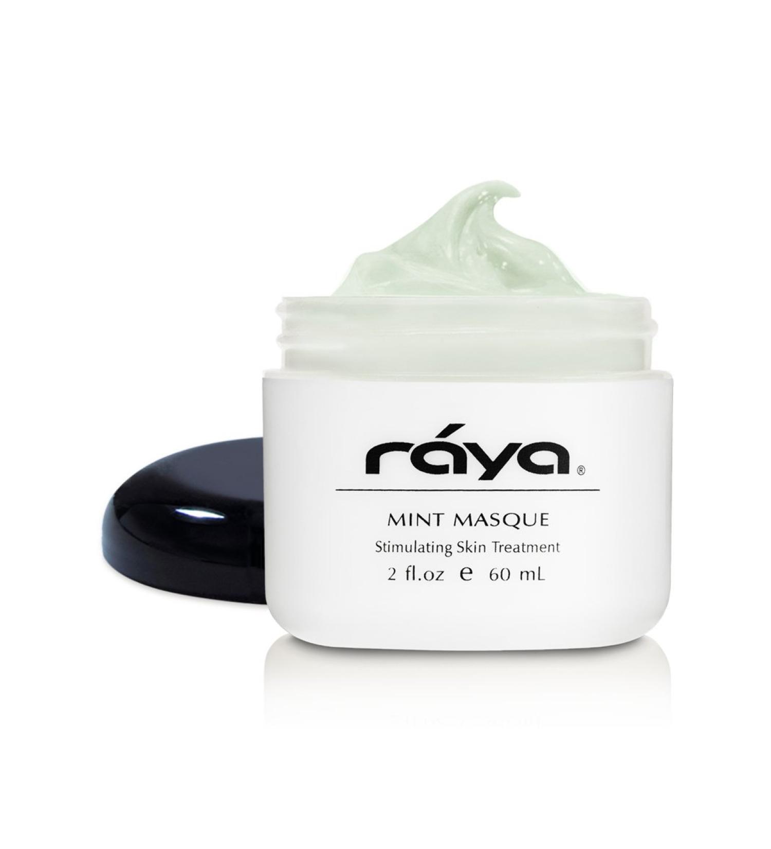 Raya Mint Masque (603) | Cooling Facial Mask for Combination Skin | Minimizes Pores and Refines Complexion - Buy Online on SooperMarket.com