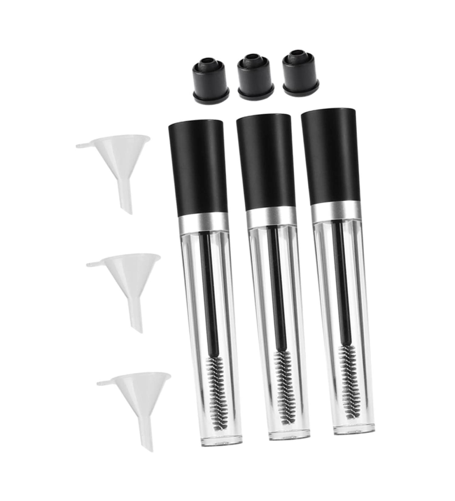 6pcs Eyelash Solution Bottle Mini Containers Mini Mascara Bottle Refillable Bottles Liquid Bottle - Buy Online on SooperMarket.com