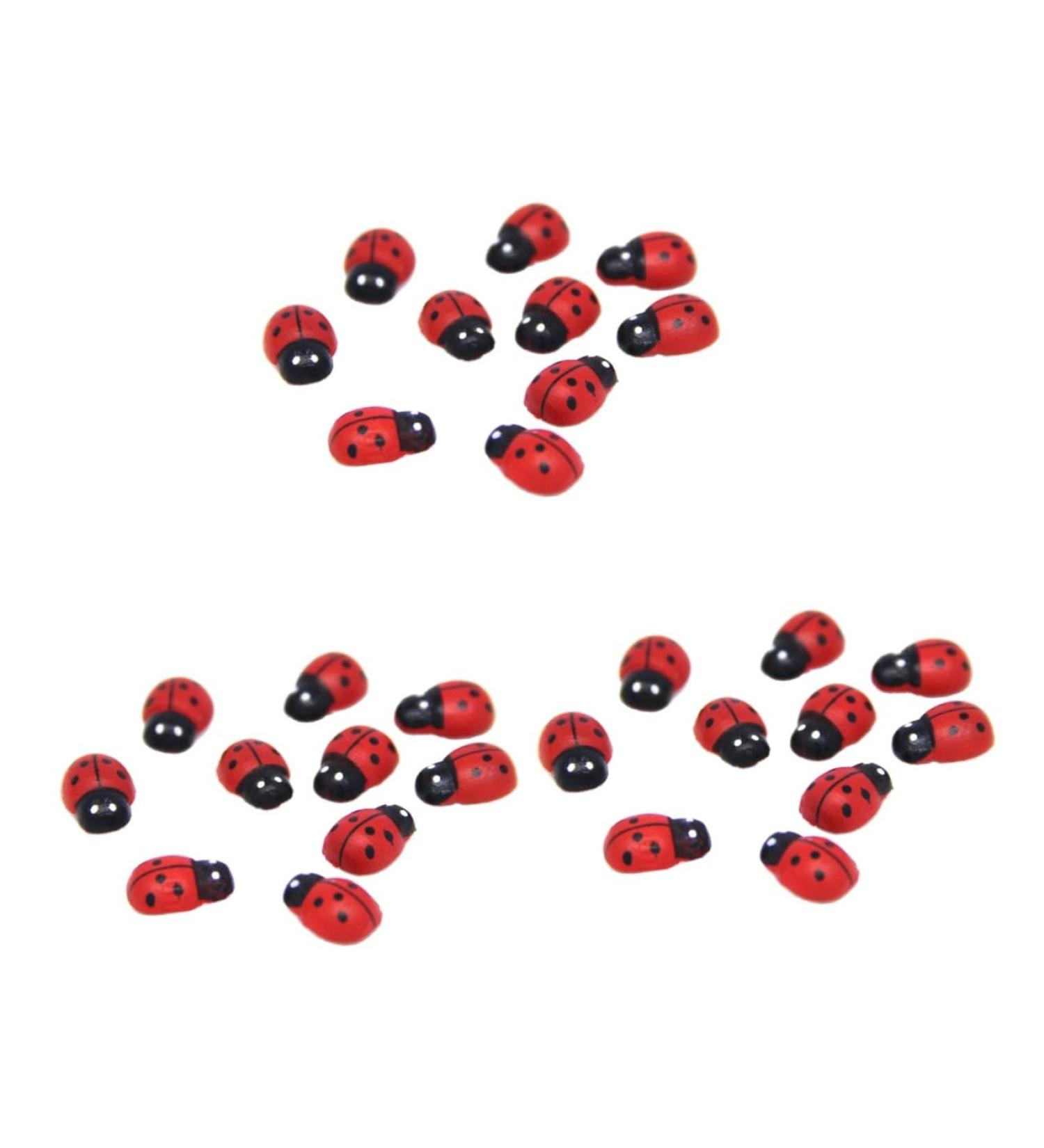 ABOOFAN 900 Pcs Car Decor Car Ornament Car Trim Decor for Car Model Car Decor Toy Decorate Potted Plant Succulent Plants Ladybug - Buy Online on SooperMarket.com