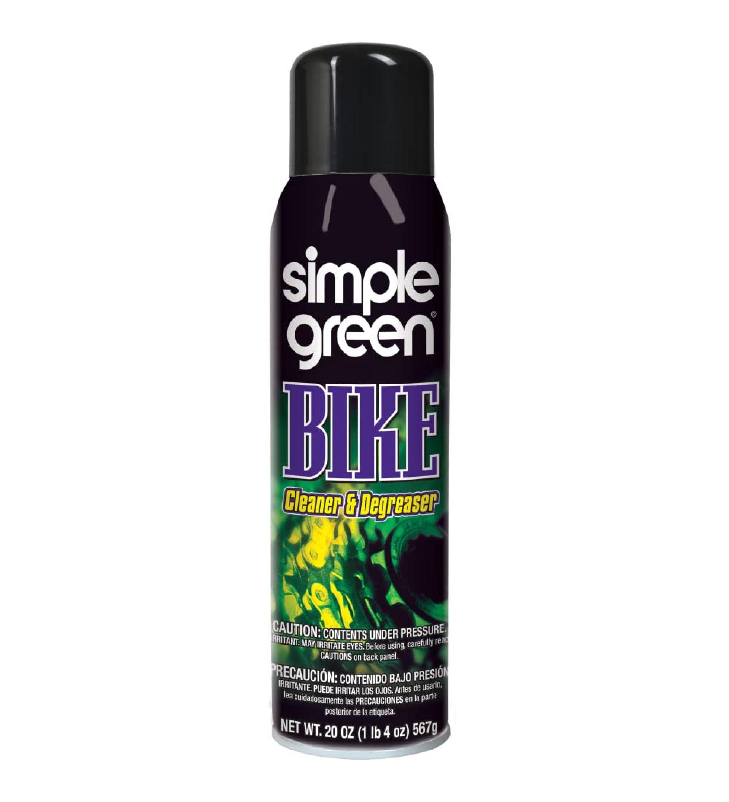 Simple Green Bike 20oz Aerosol Cleaner and Degreaser (2 Pack)