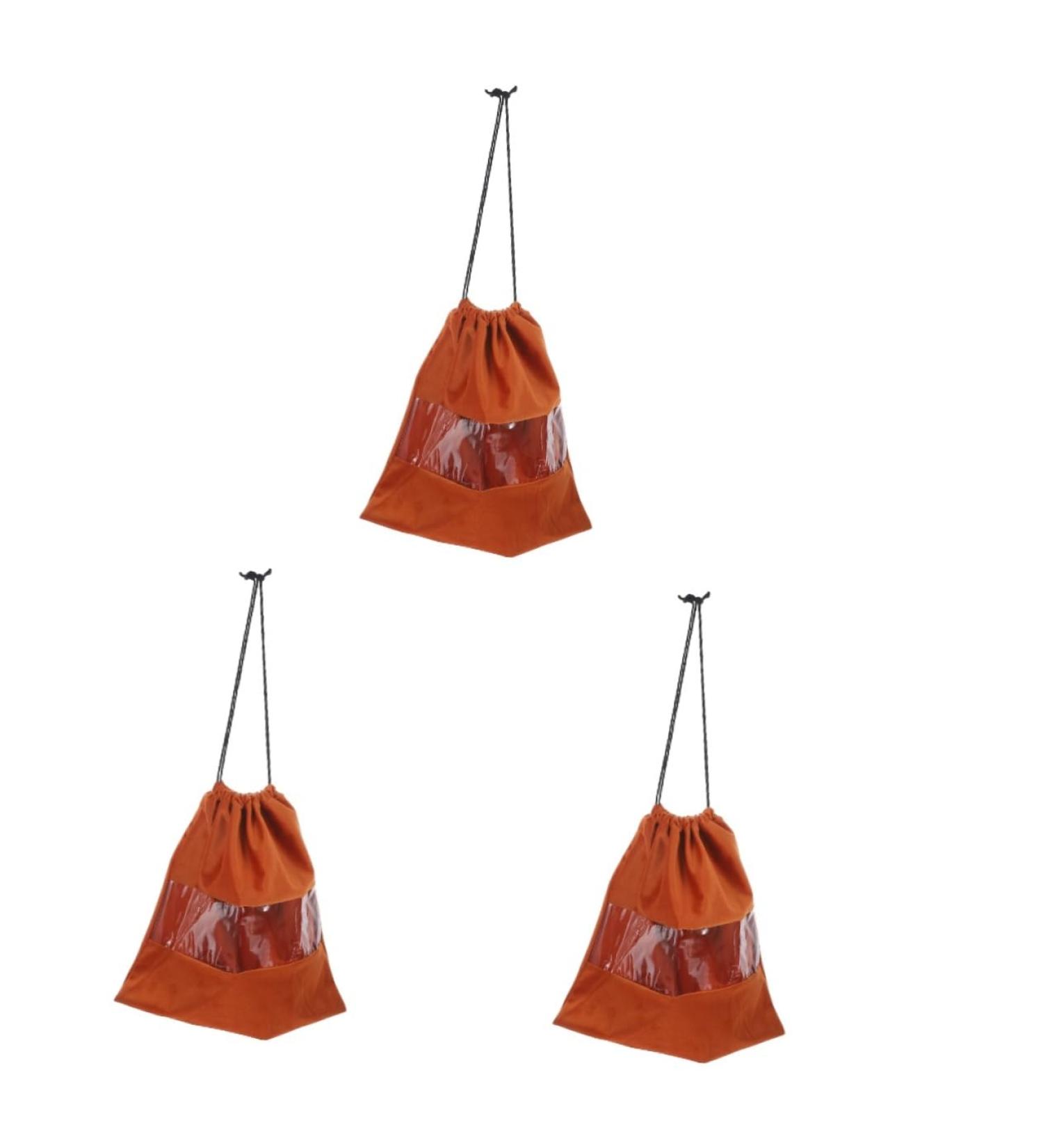 IMIKEYA 3pcs Hair Dryer Storage Bag Travel Jewelry Pouch Hair Straightener Bags Drawstring Storage Bags - Buy Online on SooperMarket.com