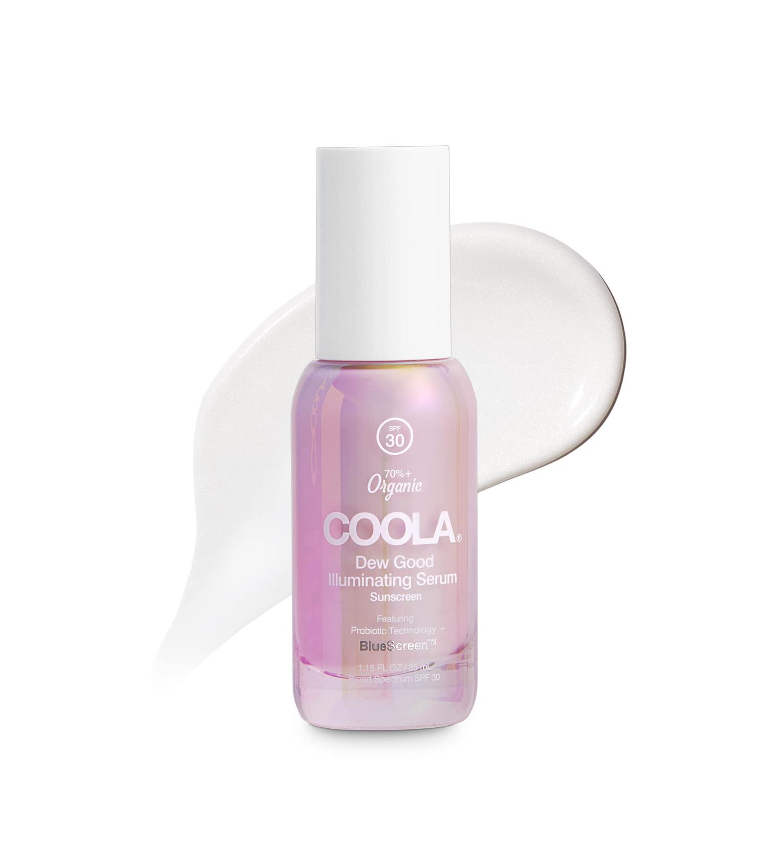 COOLA Organic Dew Good Illuminating Probiotic Serum SPF 30 1.15 Fl Oz - Buy Online on SooperMarket.com
