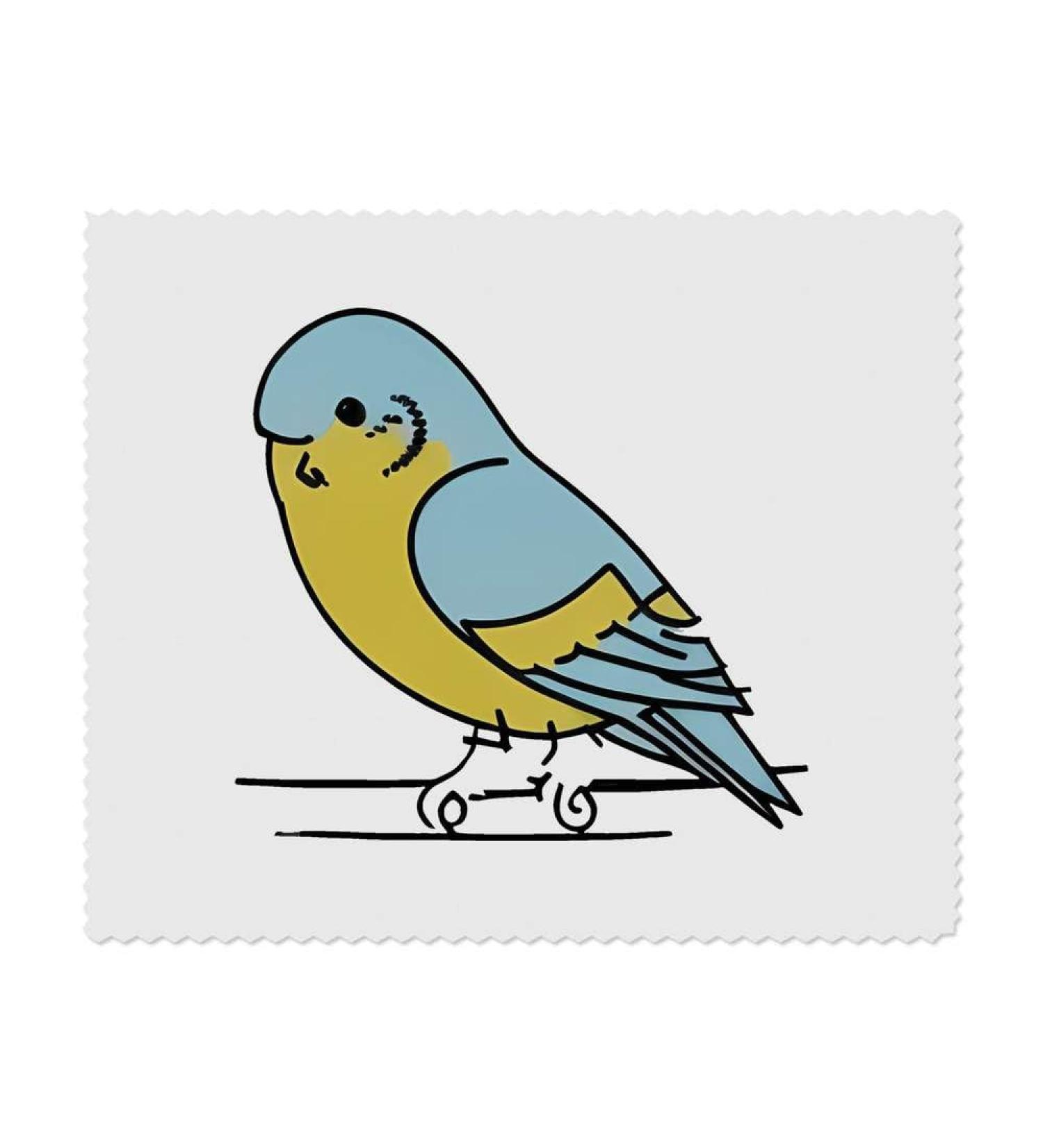 Buy 2 x Blue Budgie Microfiber Cleaning Cloths | Eco-Friendly Lint-Free & Machine Washable - Buy Online on SooperMarket.com