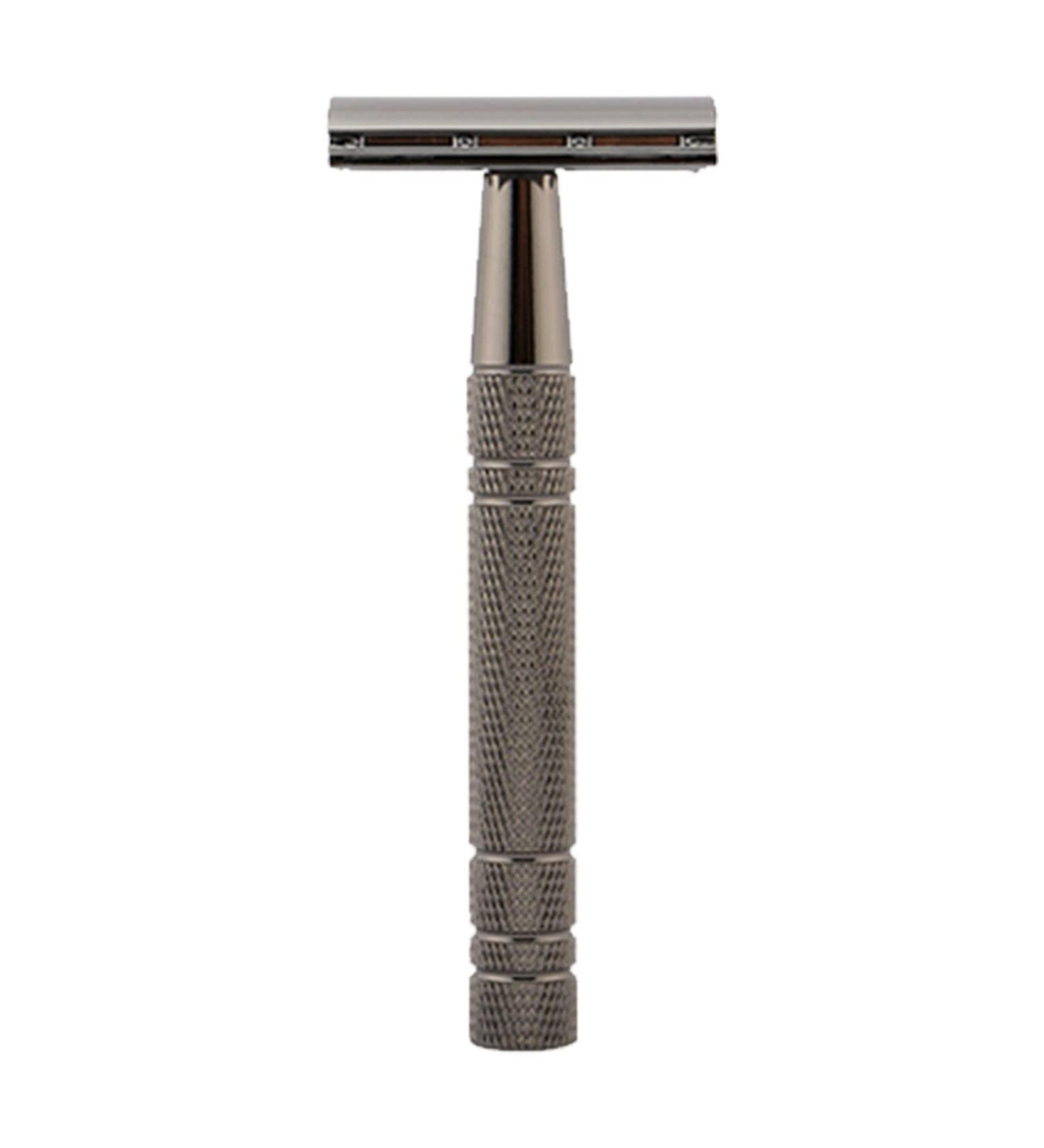 Professional Portable Beard Cutter - Manual Double-Sided 5 Blades Metal-Proof Tool for Precision Trimming - Buy Online on SooperMarket.com