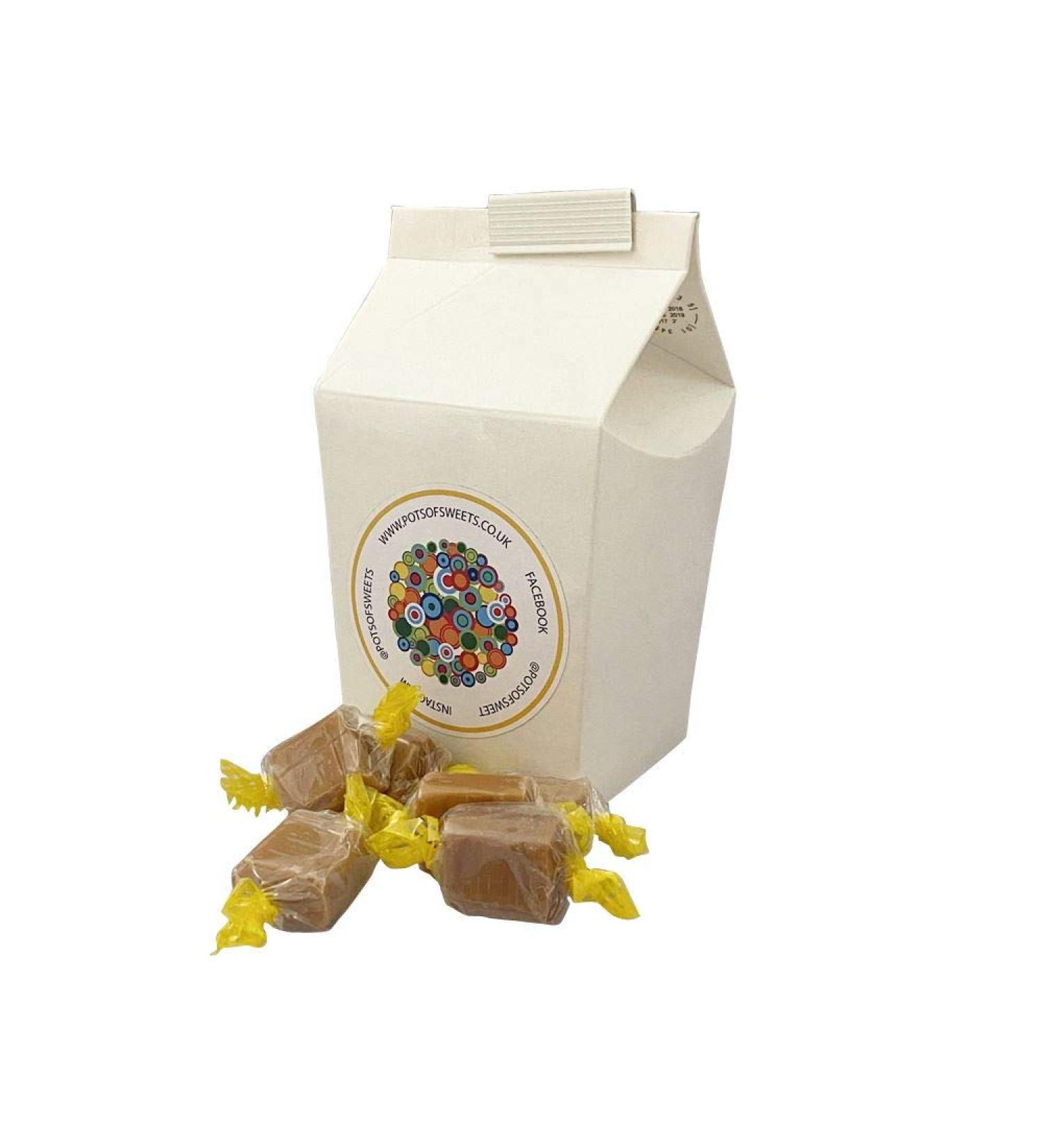 Personalized Customise with Your Own Message or Image 250g Carton of Bristows Vanilla Fudge - Buy Online on SooperMarket.com