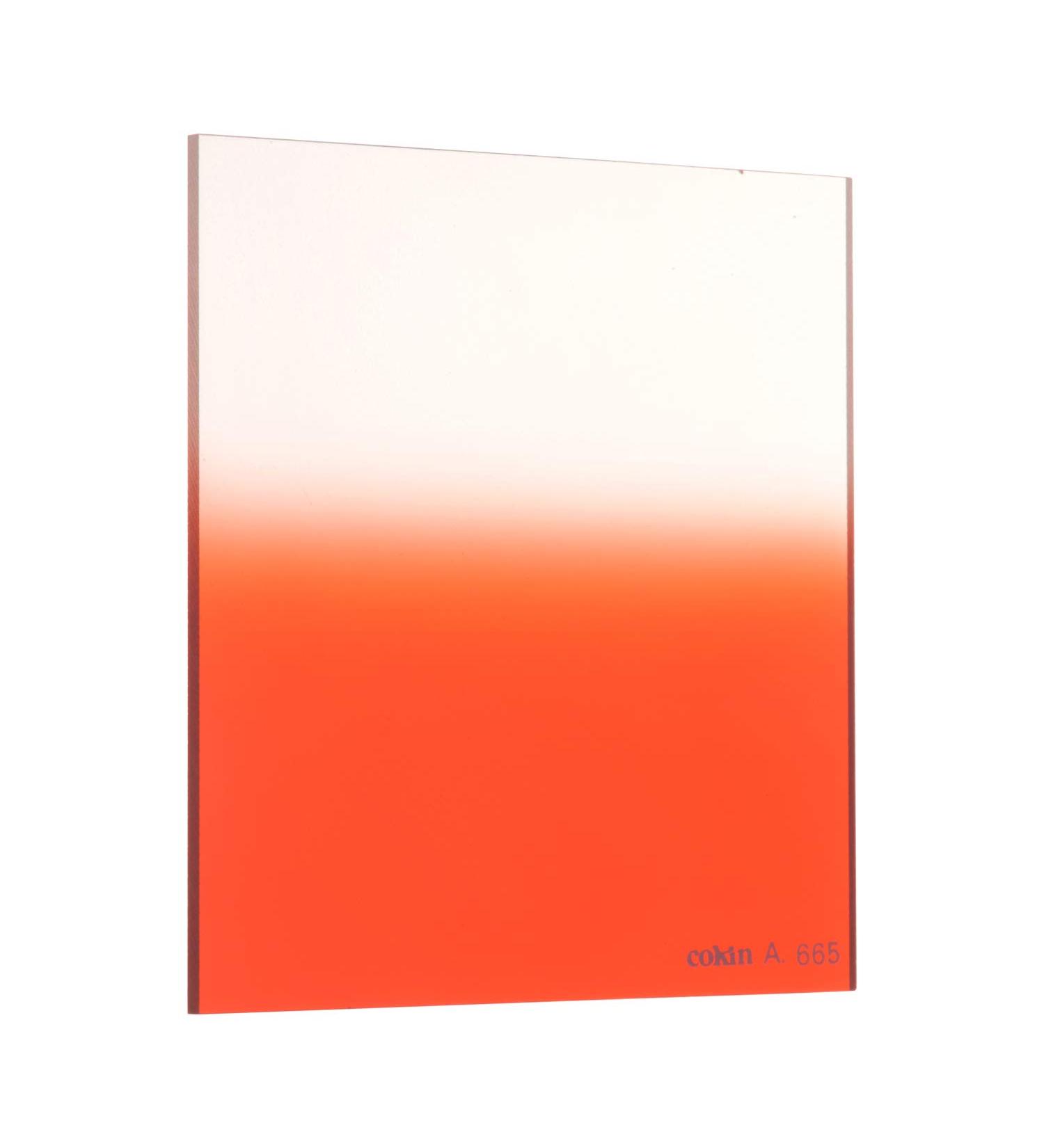 Cokin A665 Gradual Fluo Red 2 Filter - Enhance Your Photography with Vibrant Red Tones - Buy Online on SooperMarket.com