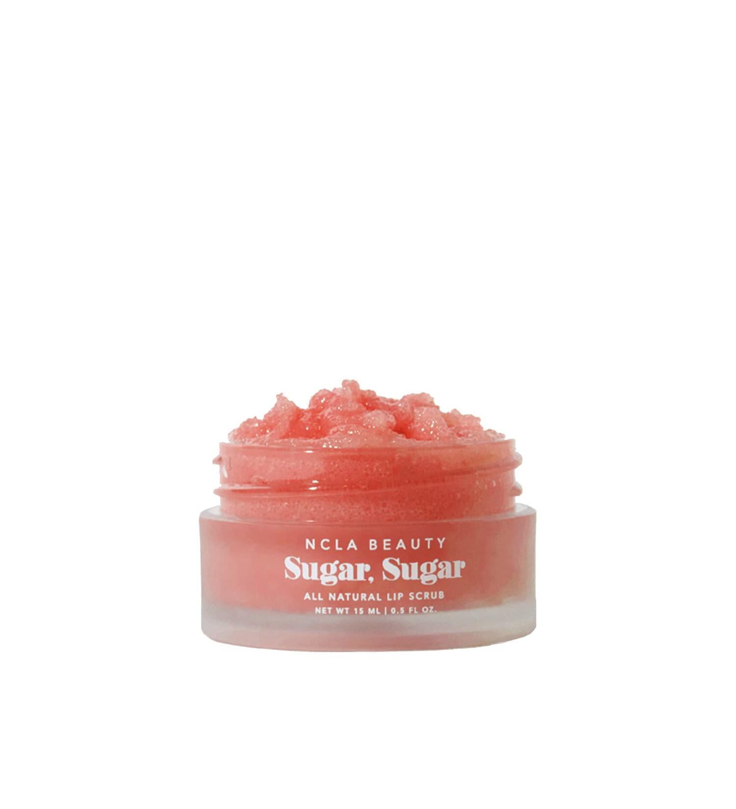 NCLA Natural Sugar Lip Scrub - Vegan, Cruelty-Free, Clean Skincare (Watermelon) - Buy Online on SooperMarket.com
