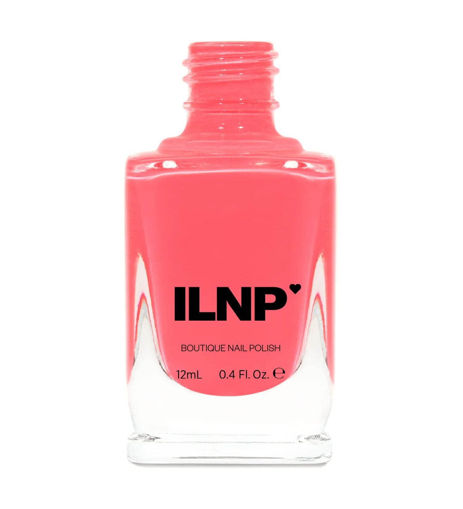 ILNP Summer Neon Coral Pink Cream Nail Polish - 0.40 Fl Oz (Pack of 1) - Buy Online on SooperMarket.com